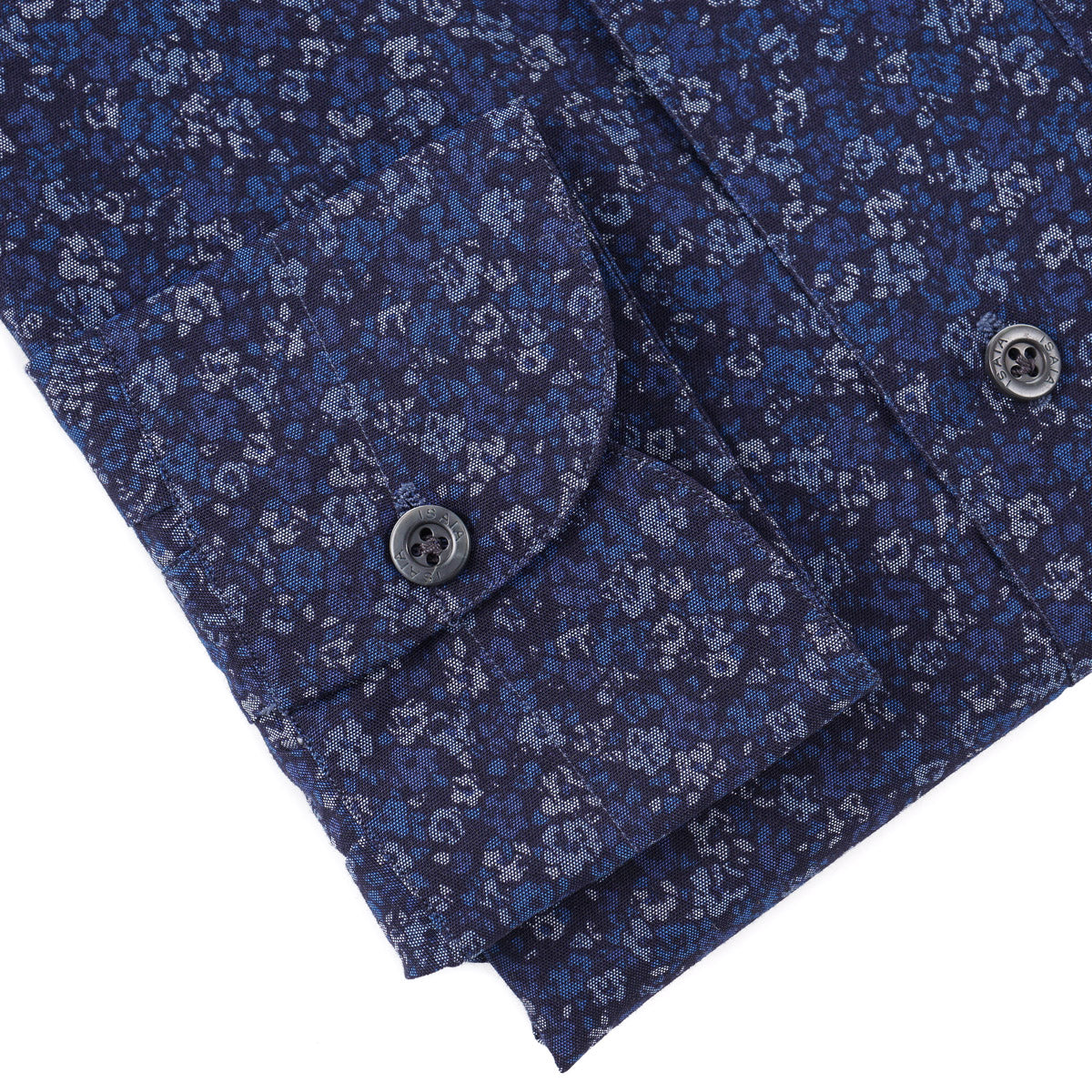 Isaia Printed Shirt with Camp Collar - Top Shelf Apparel