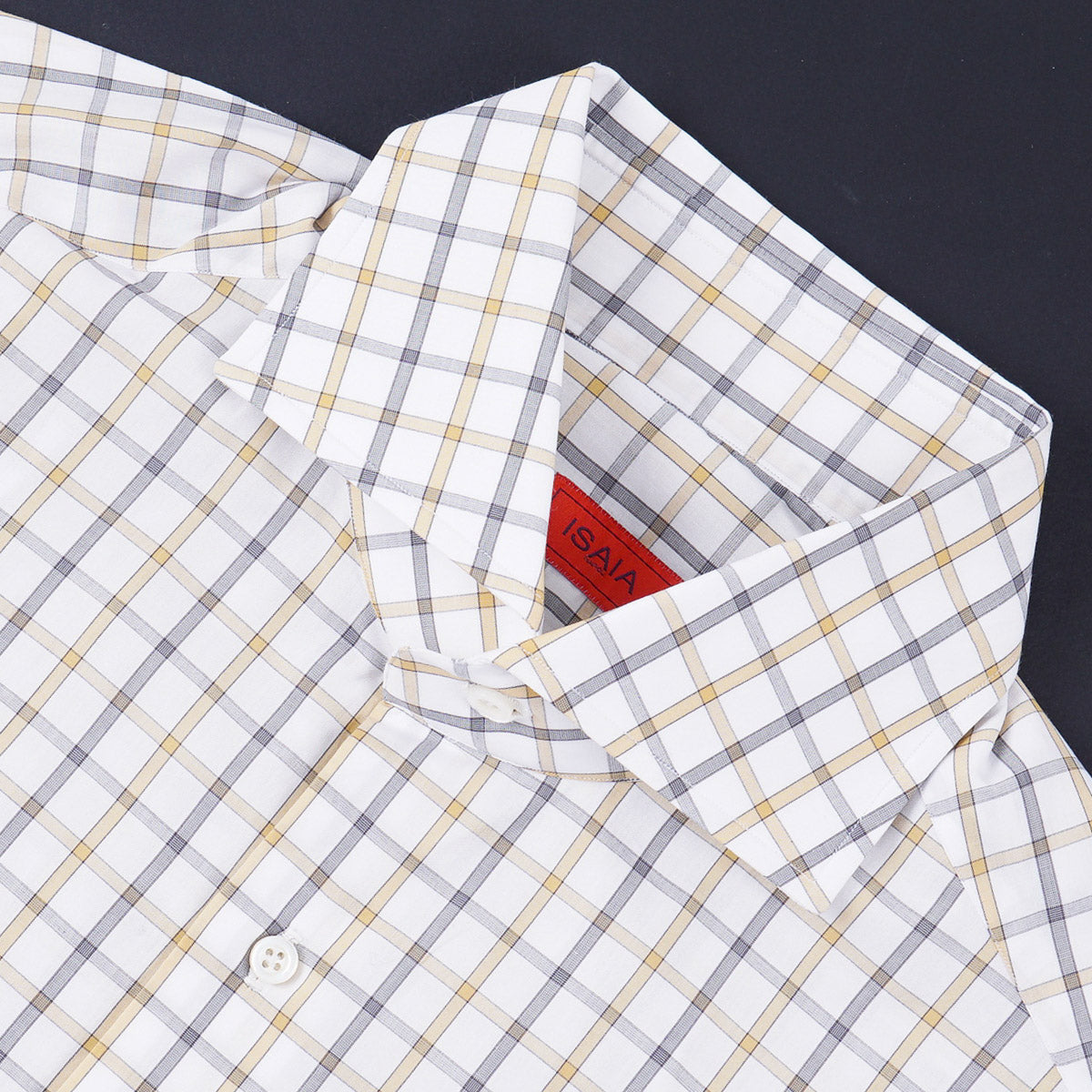 Isaia Tailored-Fit 'Mix' Cotton Shirt - Top Shelf Apparel