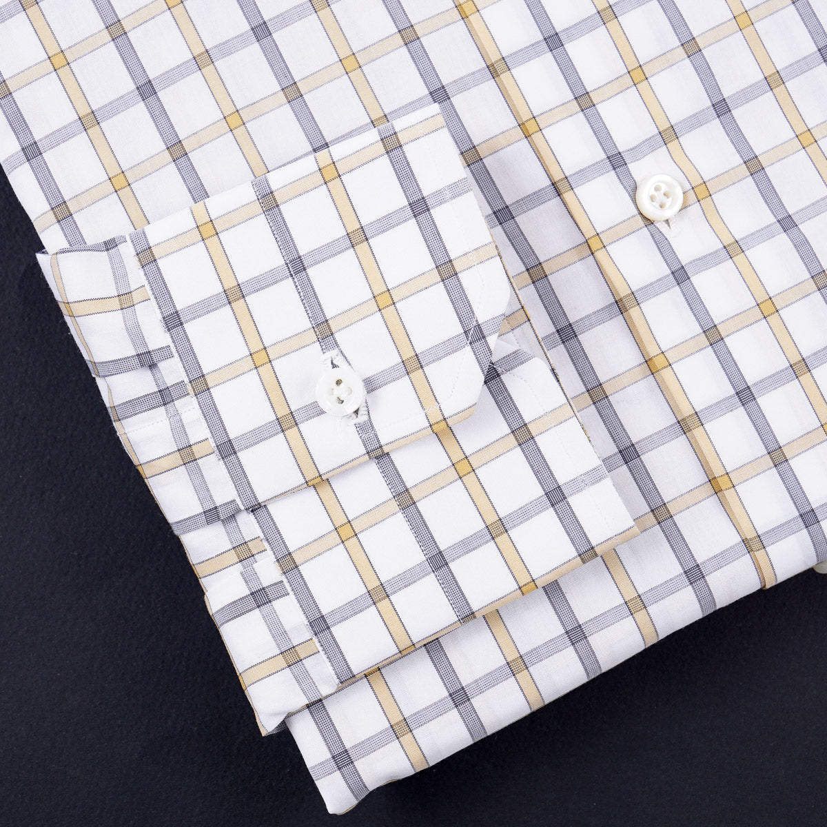 Isaia Tailored-Fit 'Mix' Cotton Shirt - Top Shelf Apparel