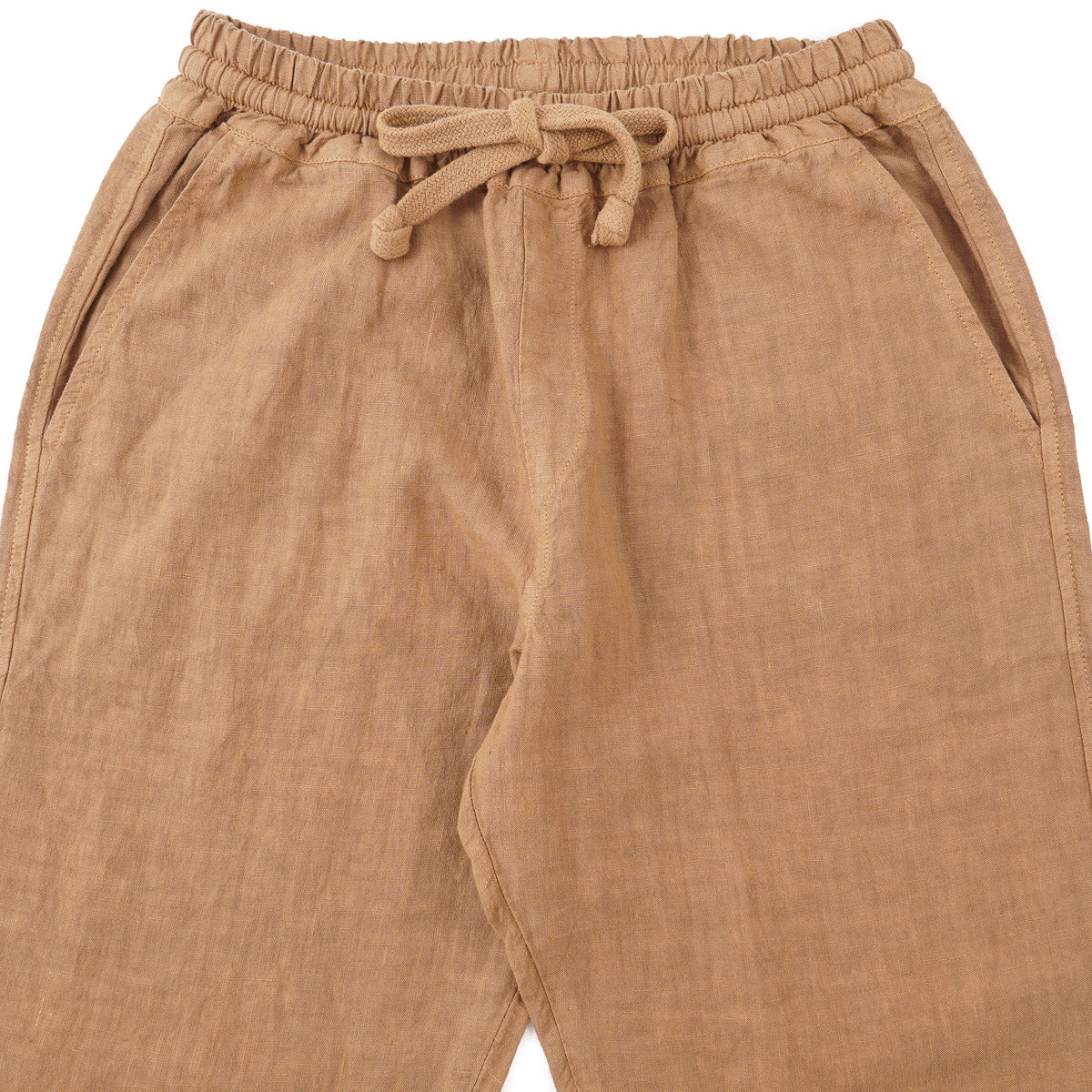 Fedeli 'Bonifacio' Drawstring Linen Pants - Top Shelf Apparel
