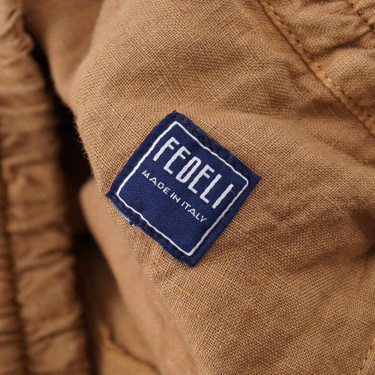 Fedeli 'Bonifacio' Drawstring Linen Pants - Top Shelf Apparel