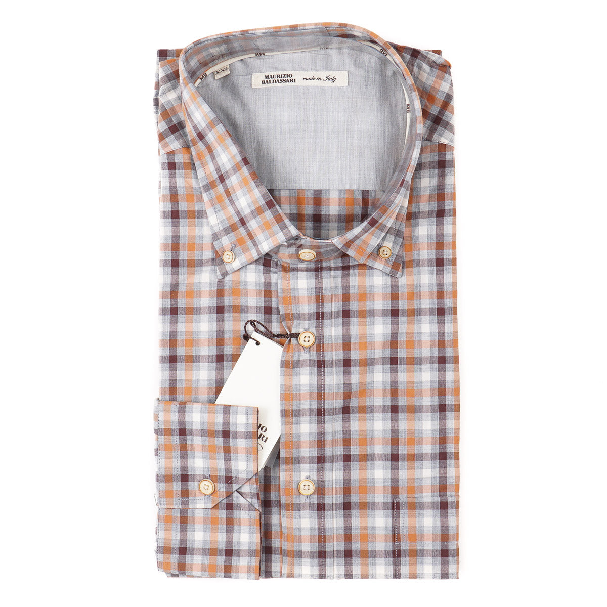Maurizio Baldassari Extrafine Cotton Shirt - Top Shelf Apparel