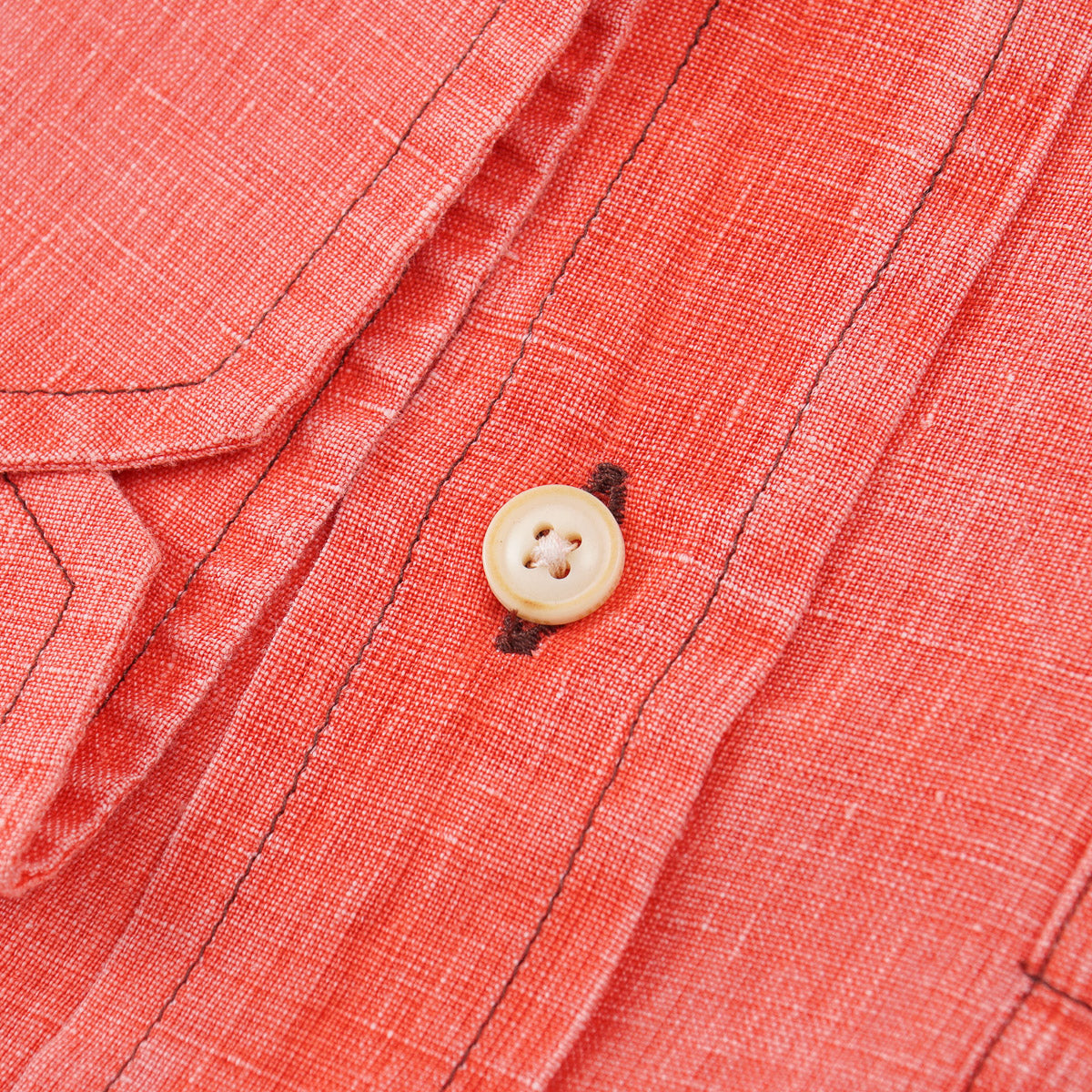 Maurizio Baldassari Washed Linen Shirt - Top Shelf Apparel