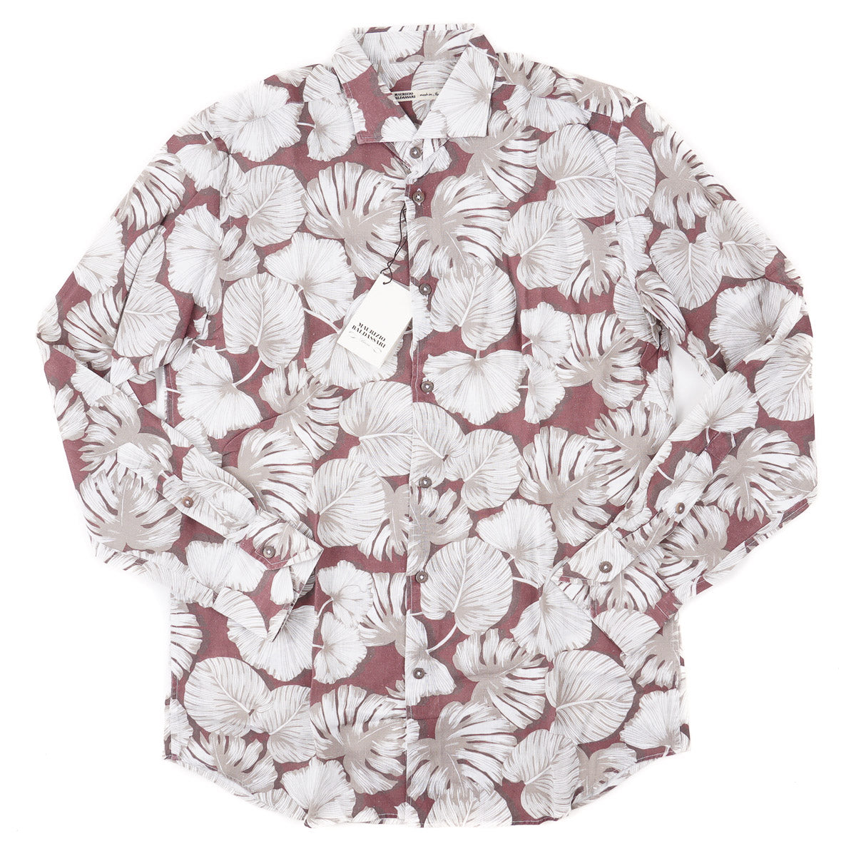 Maurizio Baldassari Floral Linen Shirt - Top Shelf Apparel