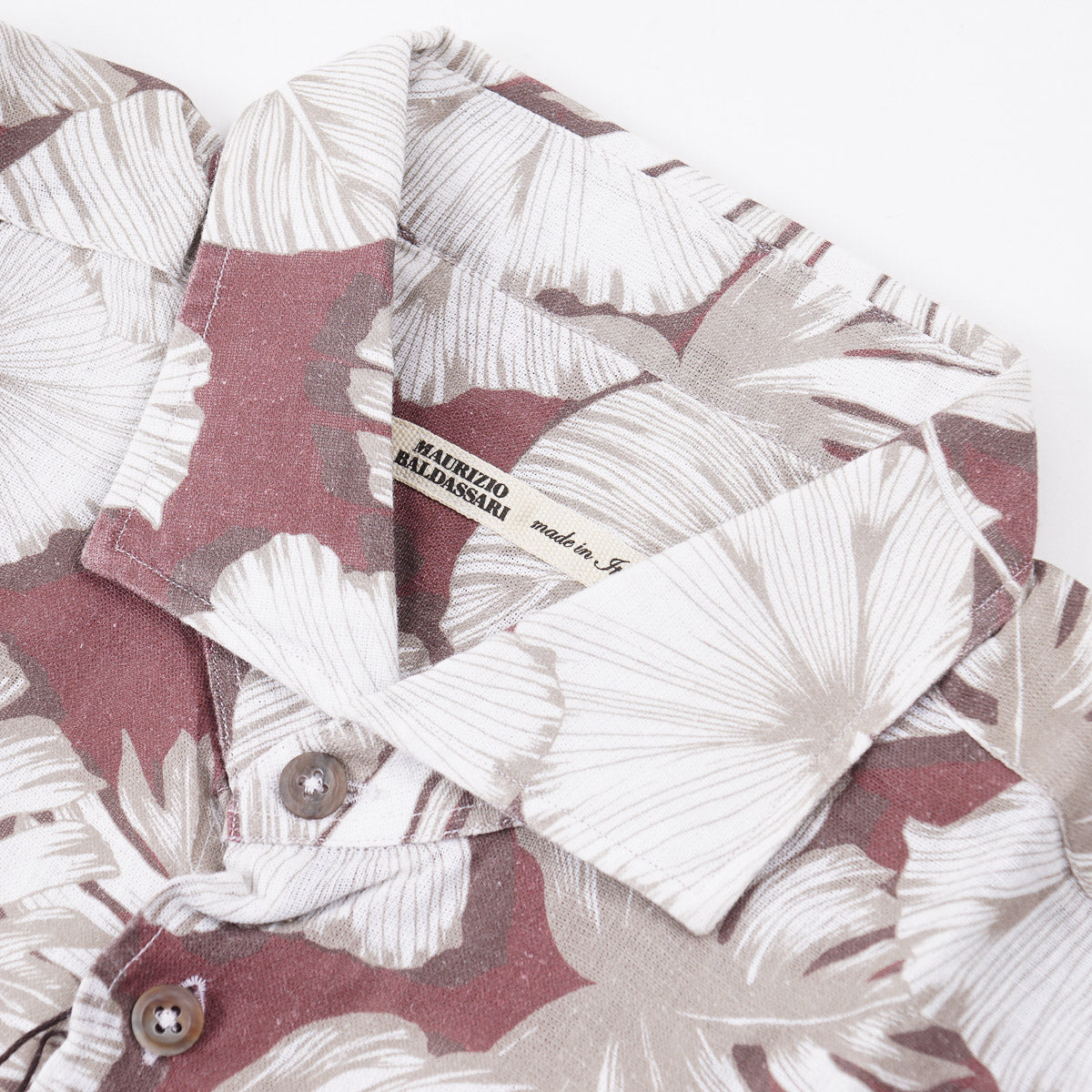 Maurizio Baldassari Floral Linen Shirt - Top Shelf Apparel