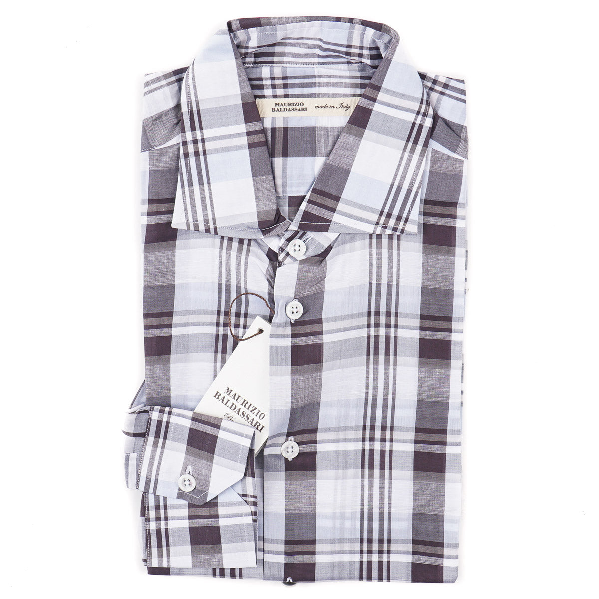 Maurizio Baldassari Linen-Cotton Shirt - Top Shelf Apparel
