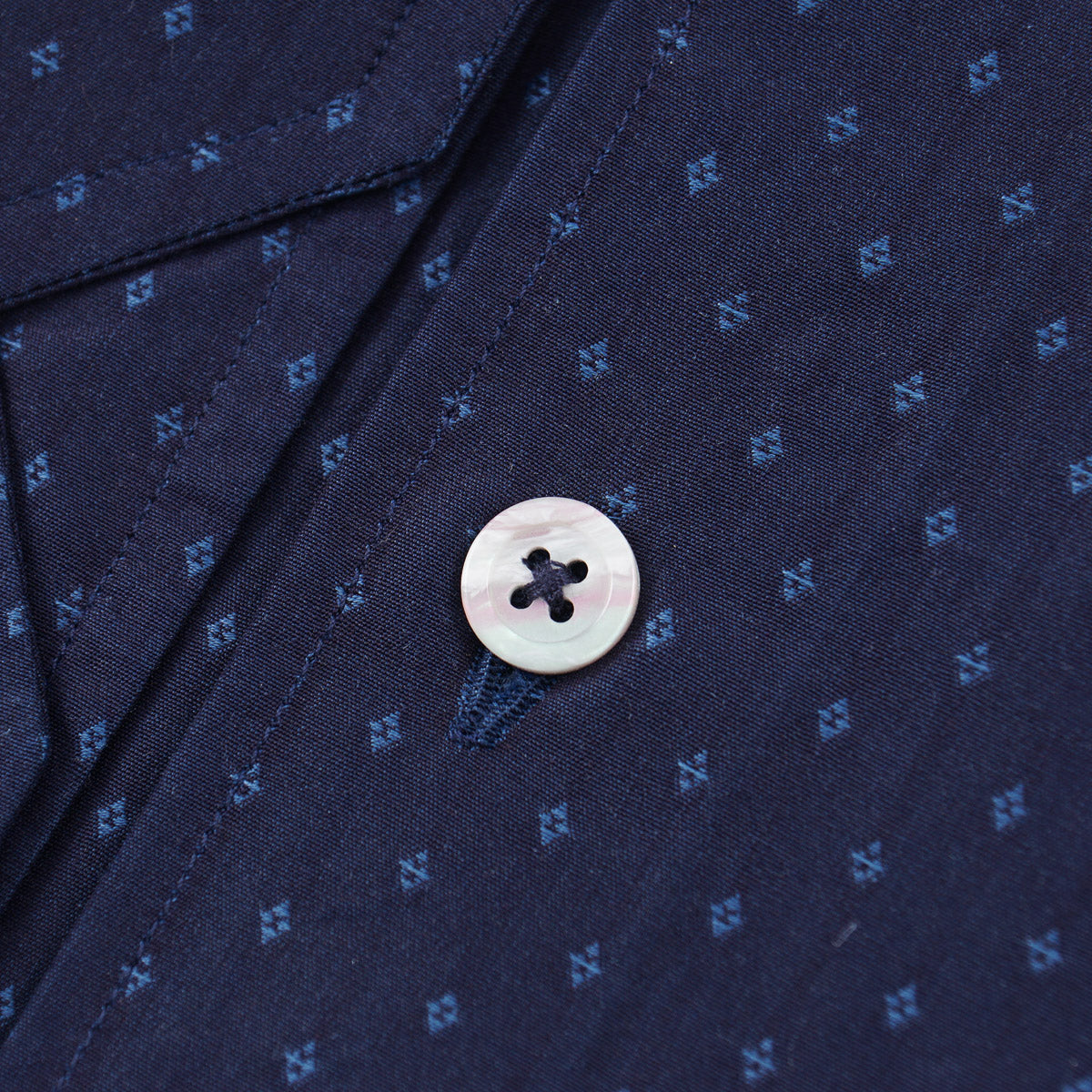 Maurizio Baldassari Woven Cotton Shirt - Top Shelf Apparel