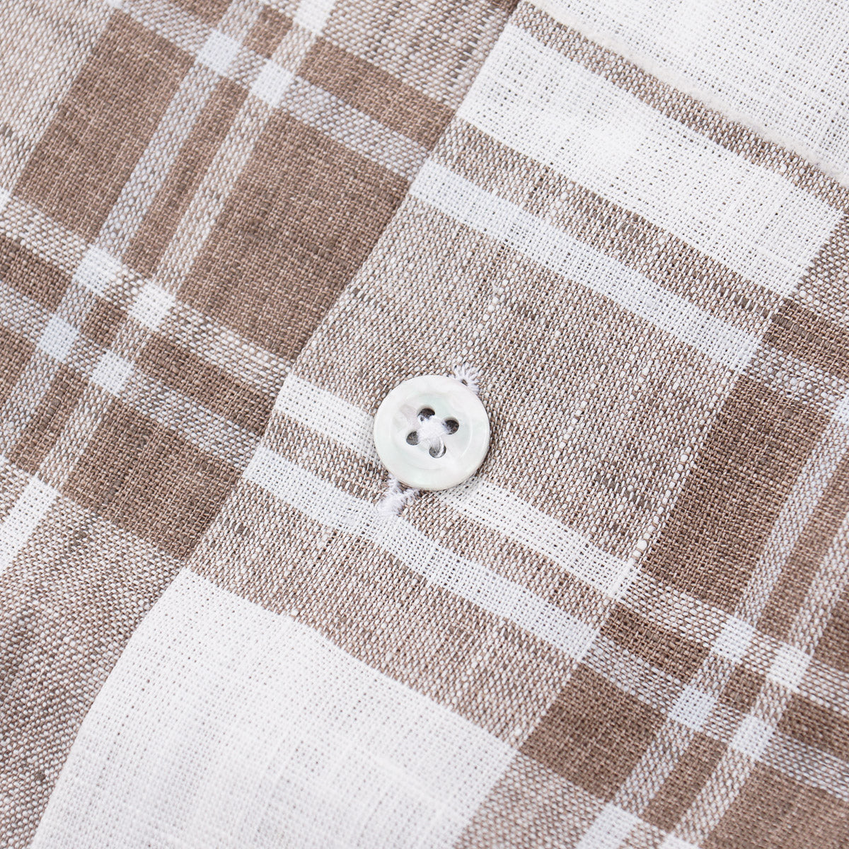 Maurizio Baldassari Classic-Fit Linen Shirt - Top Shelf Apparel