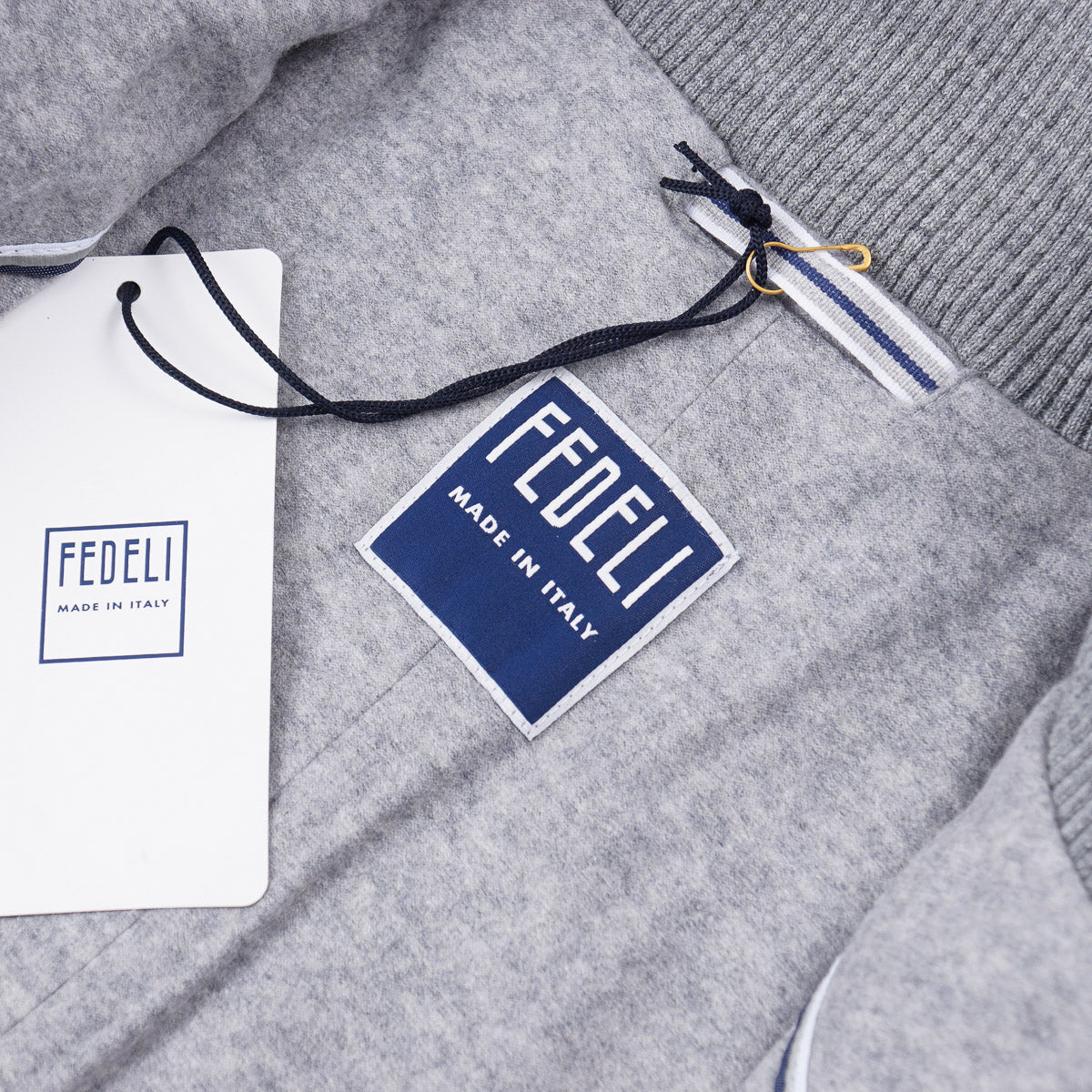 Fedeli Cashmere-Lined Bomber Jacket - Top Shelf Apparel