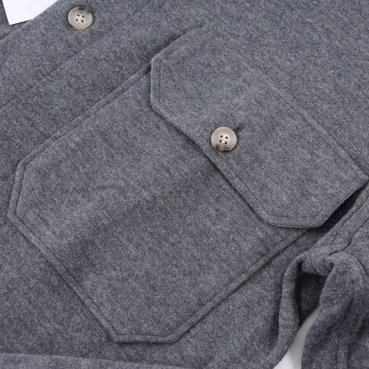 Sannino Jersey Cotton-Cashmere Overshirt - Top Shelf Apparel