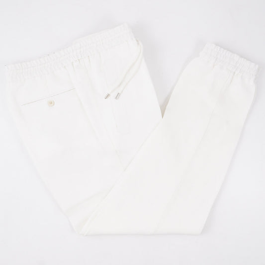Brett Johnson Linen Drawstring Jogger Pants - Top Shelf Apparel