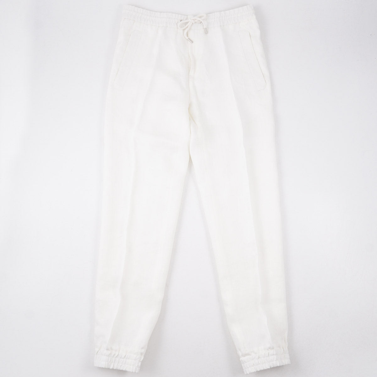 Brett Johnson Linen Drawstring Jogger Pants - Top Shelf Apparel