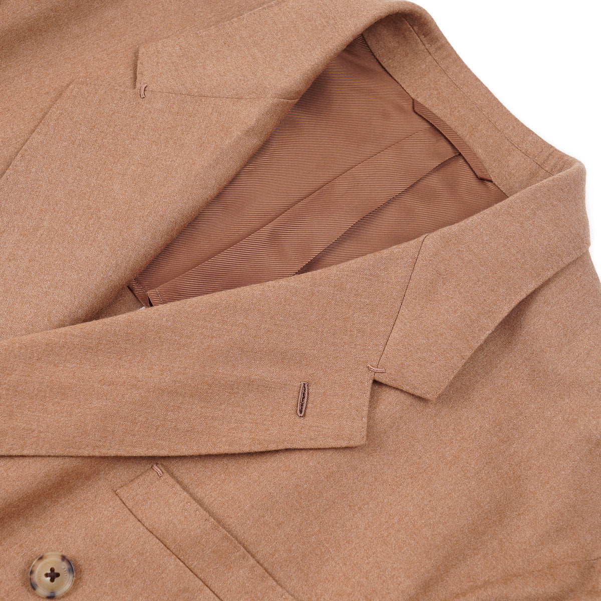 Brett Johnson Light Flannel Wool-Silk Blazer - Top Shelf Apparel