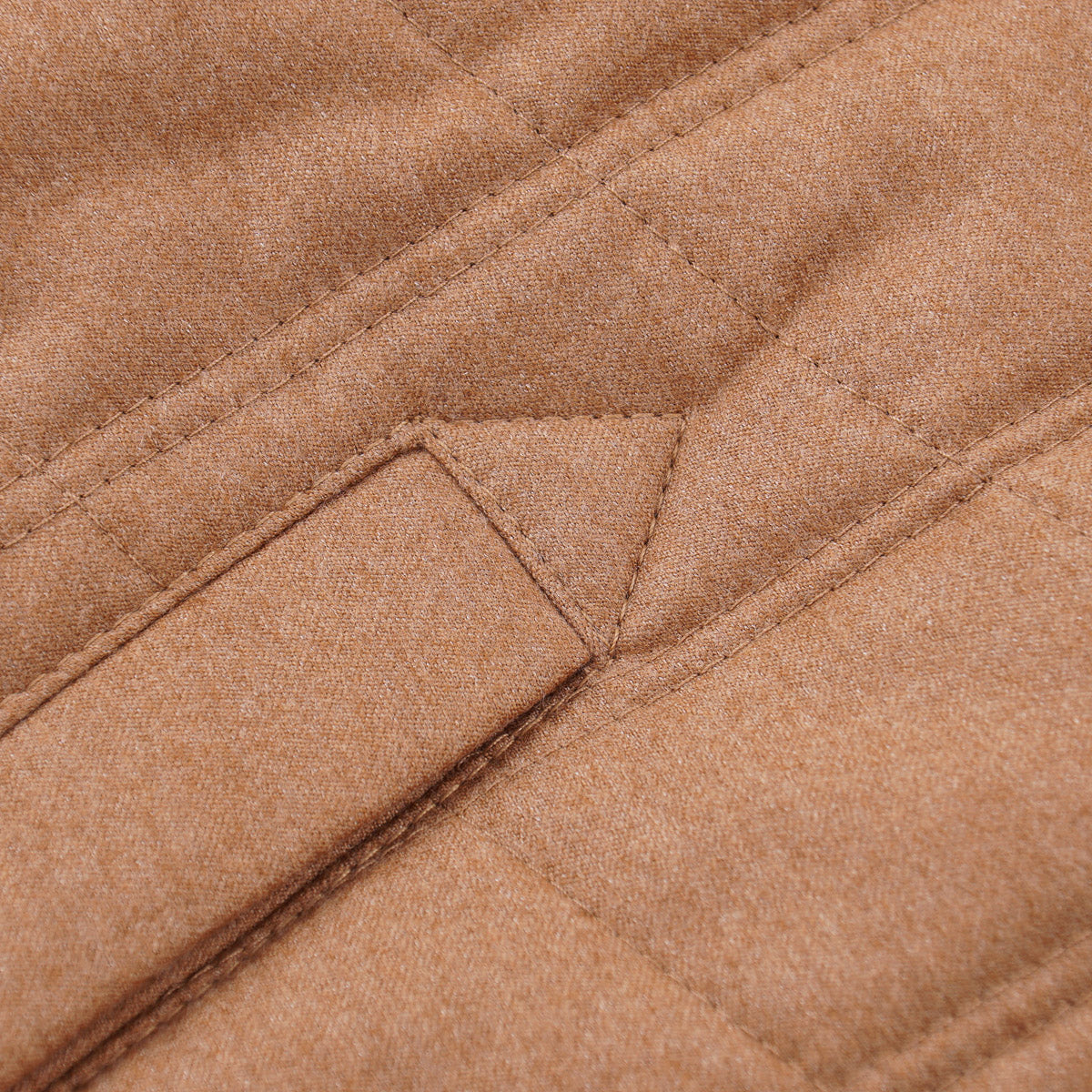 Brett Johnson Quilted Flannel Wool-Silk Gilet - Top Shelf Apparel