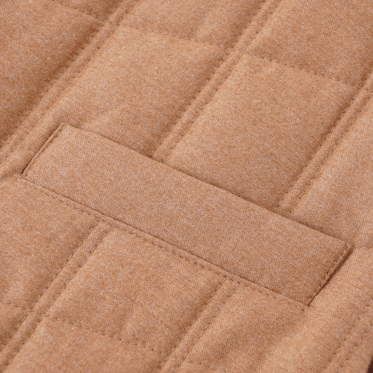 Brett Johnson Quilted Flannel Wool-Silk Gilet - Top Shelf Apparel