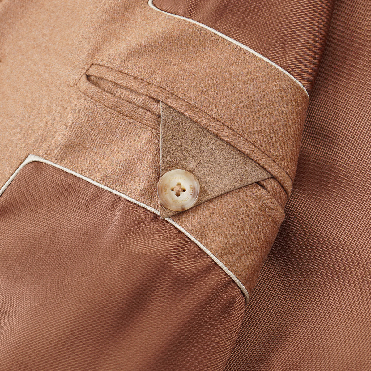 Brett Johnson Quilted Flannel Wool-Silk Gilet - Top Shelf Apparel