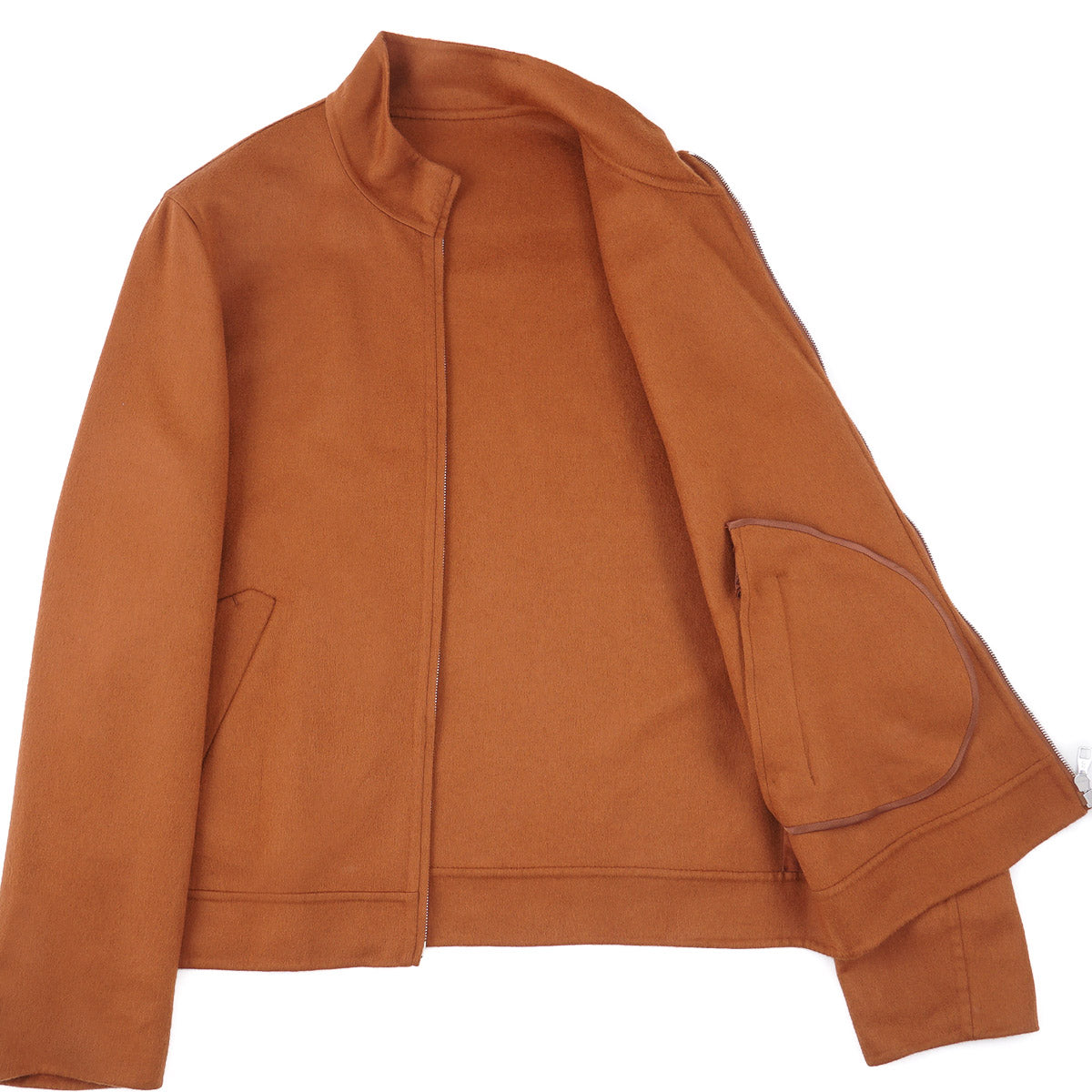 Brett Johnson Unlined Cashmere Bomber Jacket - Top Shelf Apparel