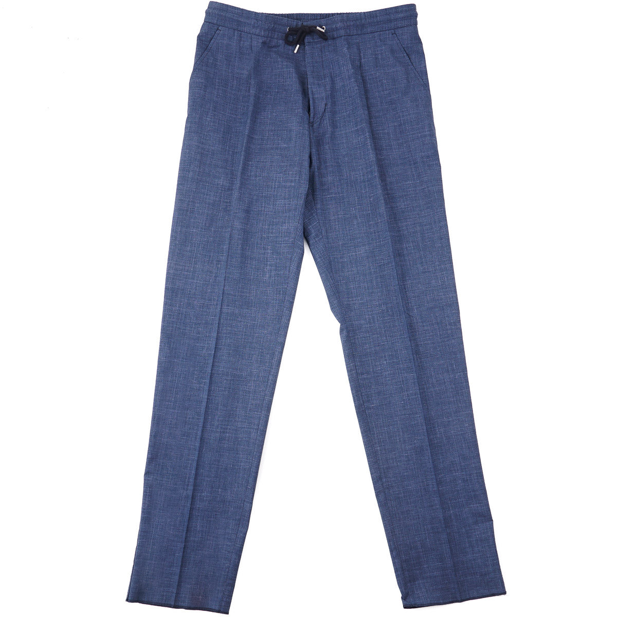 Brett Johnson Wool-Silk-Linen Drawstring Pants - Top Shelf Apparel
