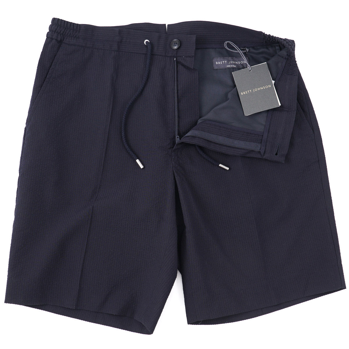 Brett Johnson Silk Drawstring Shorts - Top Shelf Apparel