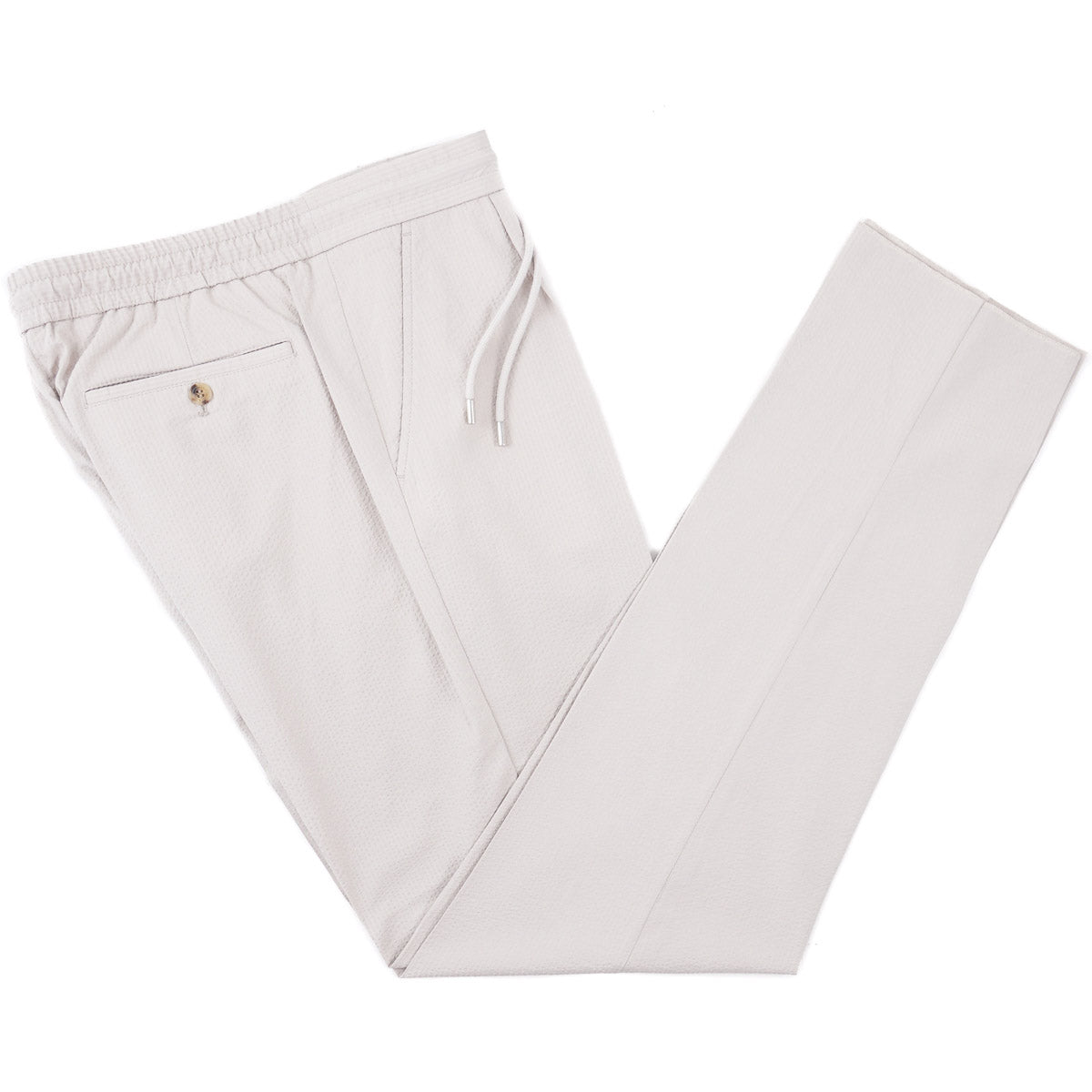 Brett Johnson Seersucker Silk Drawstring Pants - Top Shelf Apparel