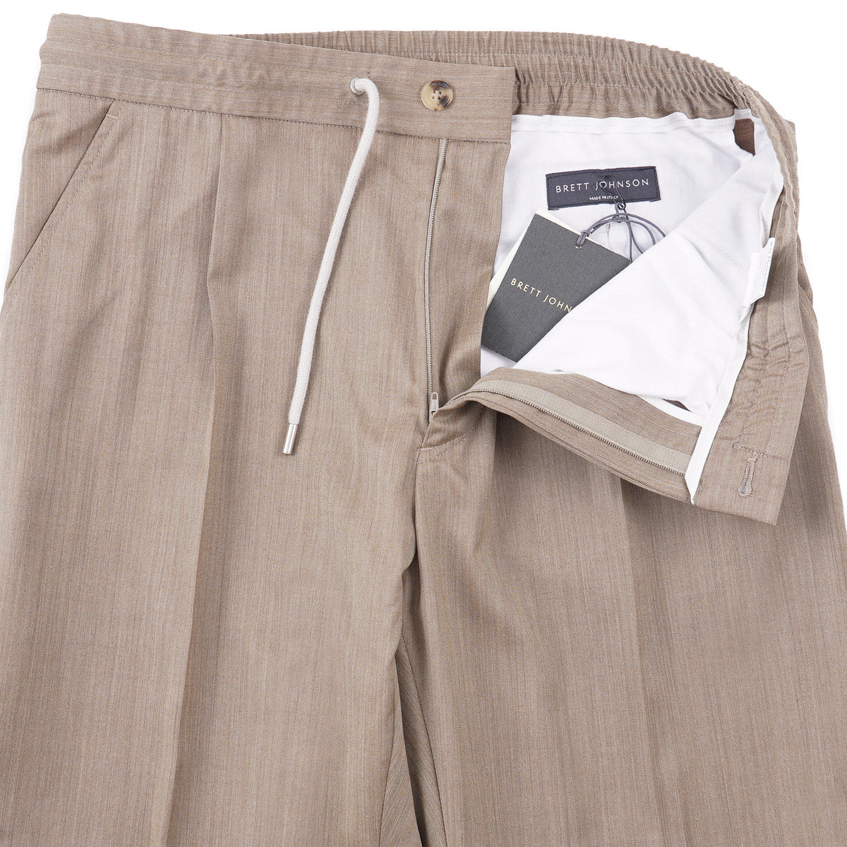 Brett Johnson Lightweight Wool Drawstring Pants - Top Shelf Apparel