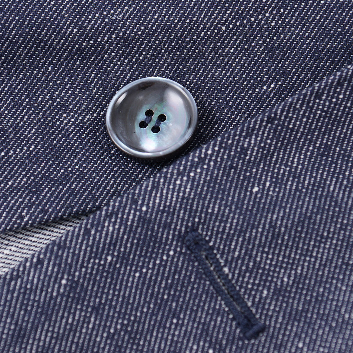 Stile Latino Linen-Cotton 'Denim' Suit - Top Shelf Apparel