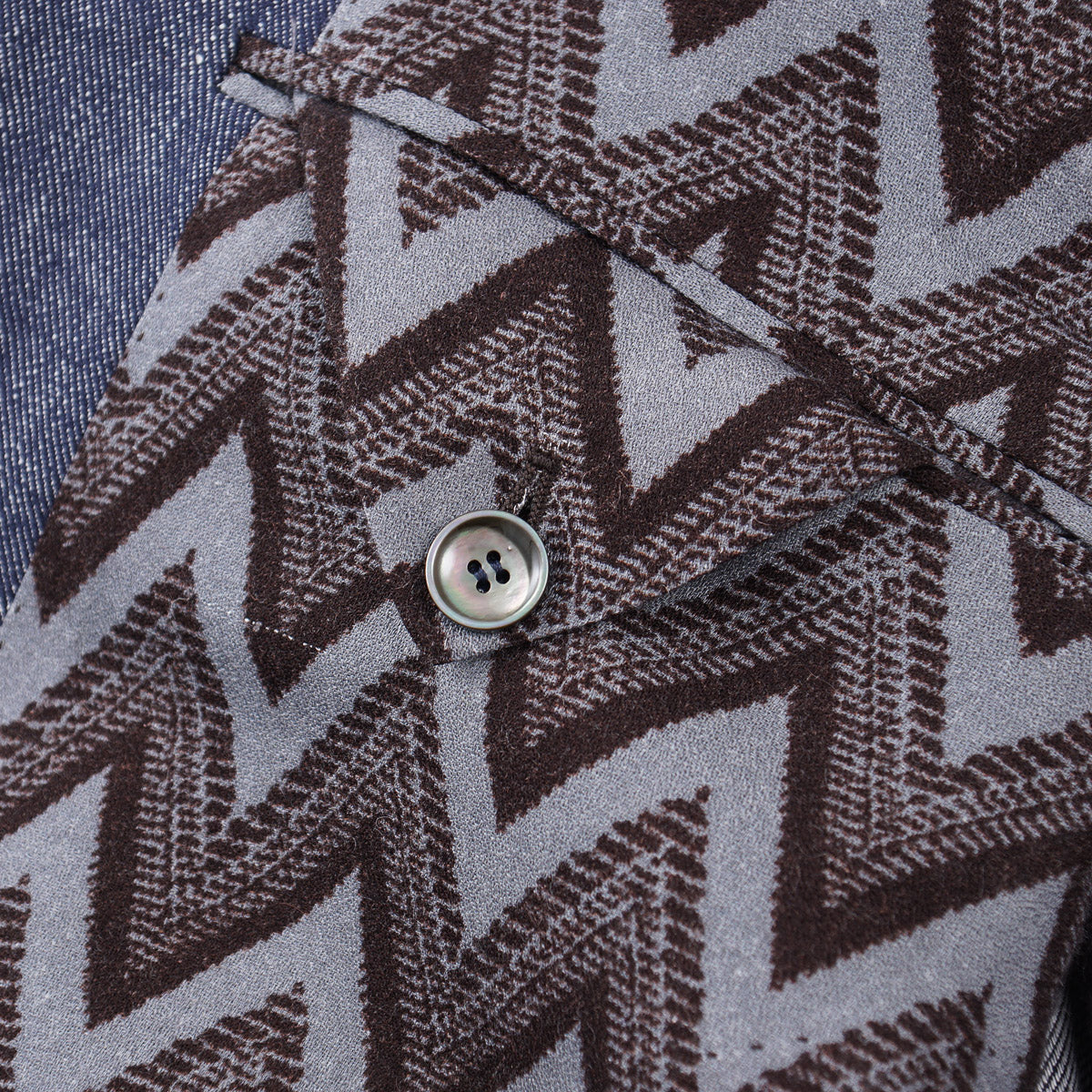 Stile Latino Linen-Cotton 'Denim' Suit - Top Shelf Apparel