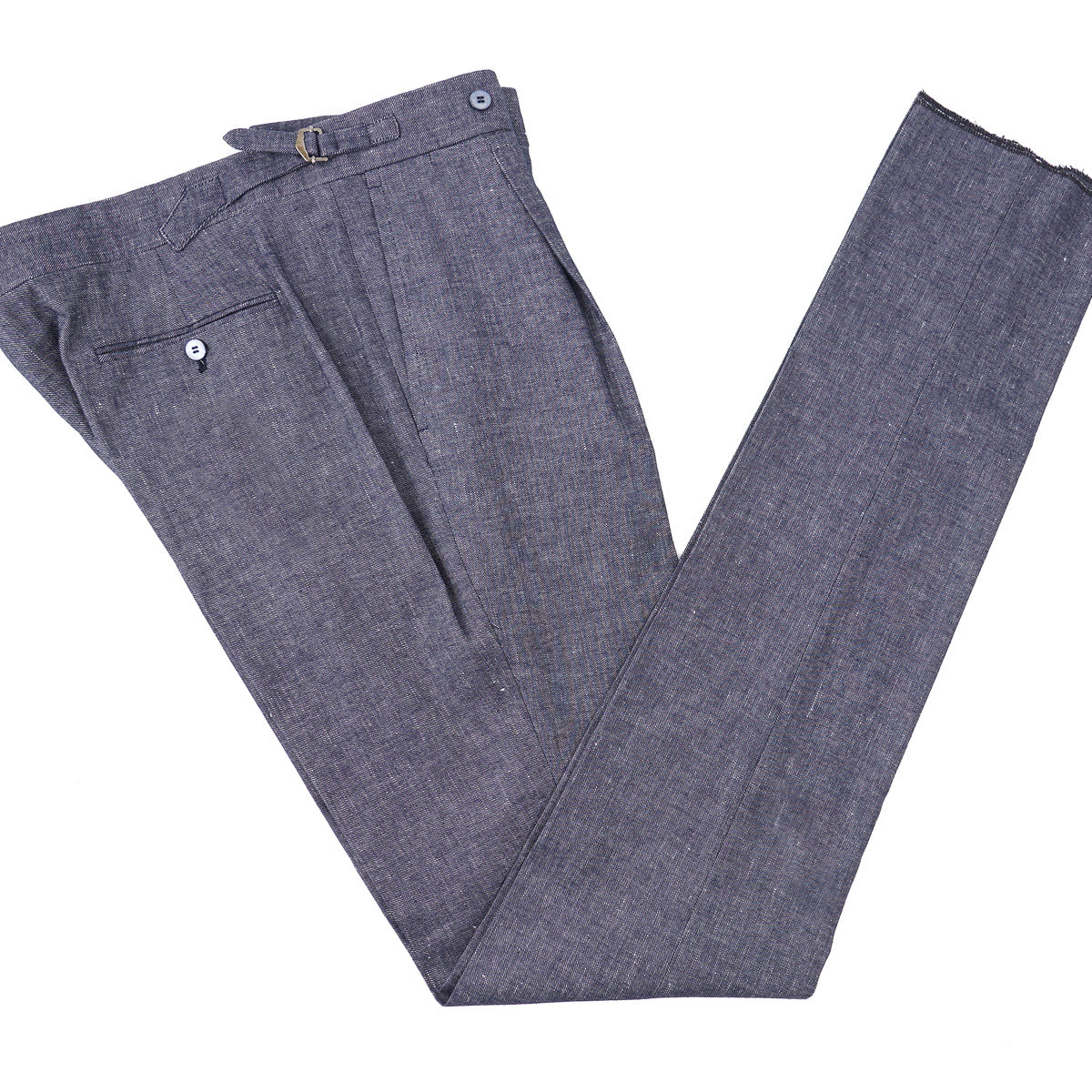 Stile Latino Linen-Cotton 'Denim' Suit - Top Shelf Apparel