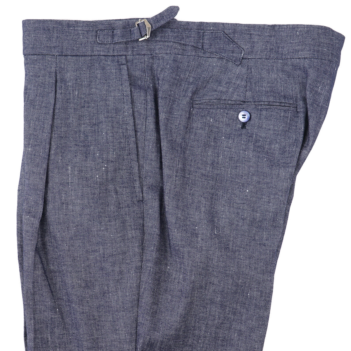 Stile Latino Linen-Cotton 'Denim' Suit - Top Shelf Apparel