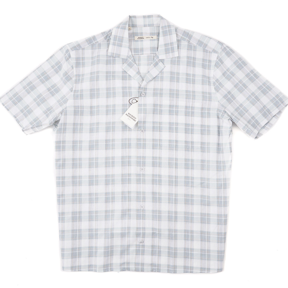 Maurizio Baldassari Cotton-Linen Shirt - Top Shelf Apparel