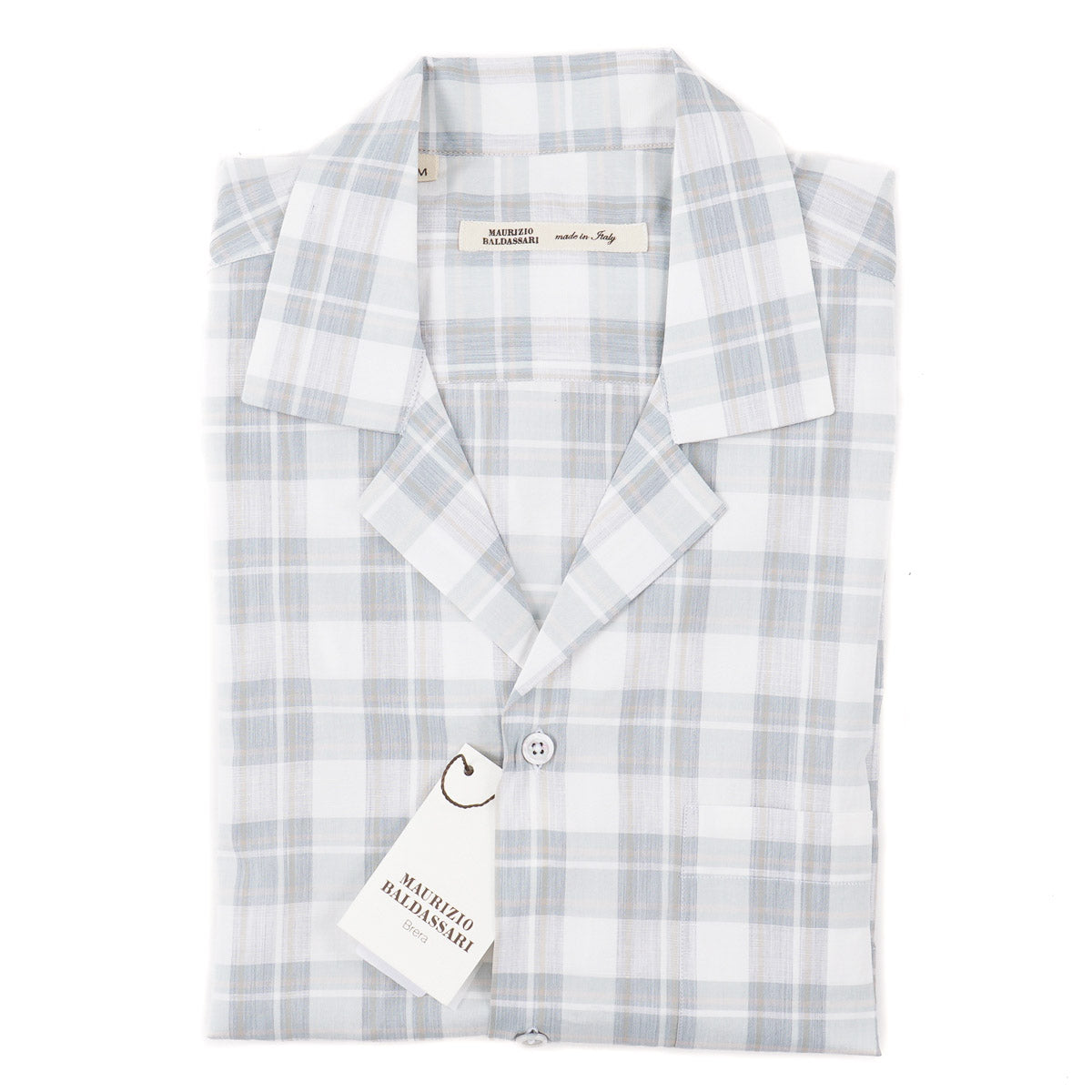 Maurizio Baldassari Cotton-Linen Shirt - Top Shelf Apparel