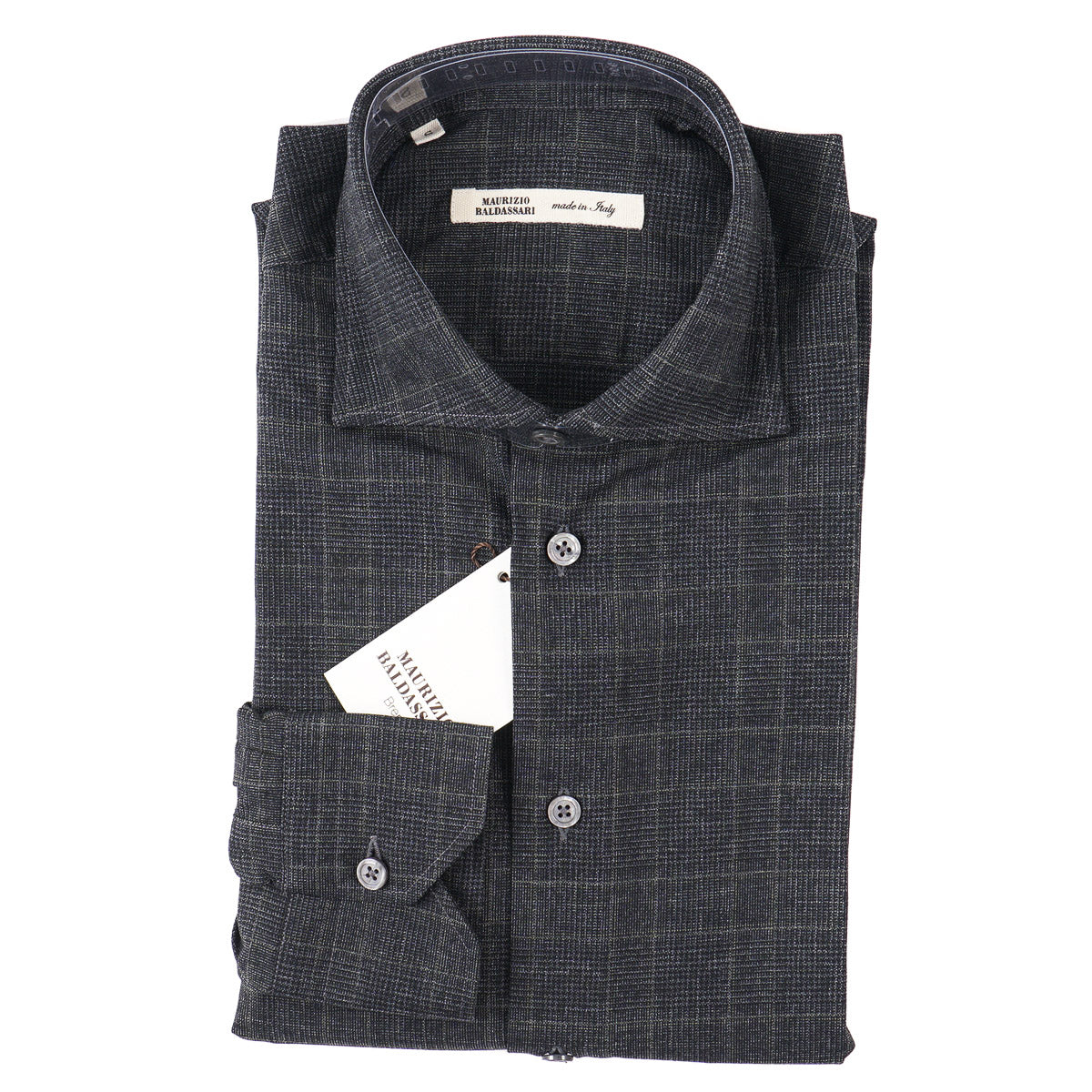 Maurizio Baldassari Lightweight Wool Shirt - Top Shelf Apparel