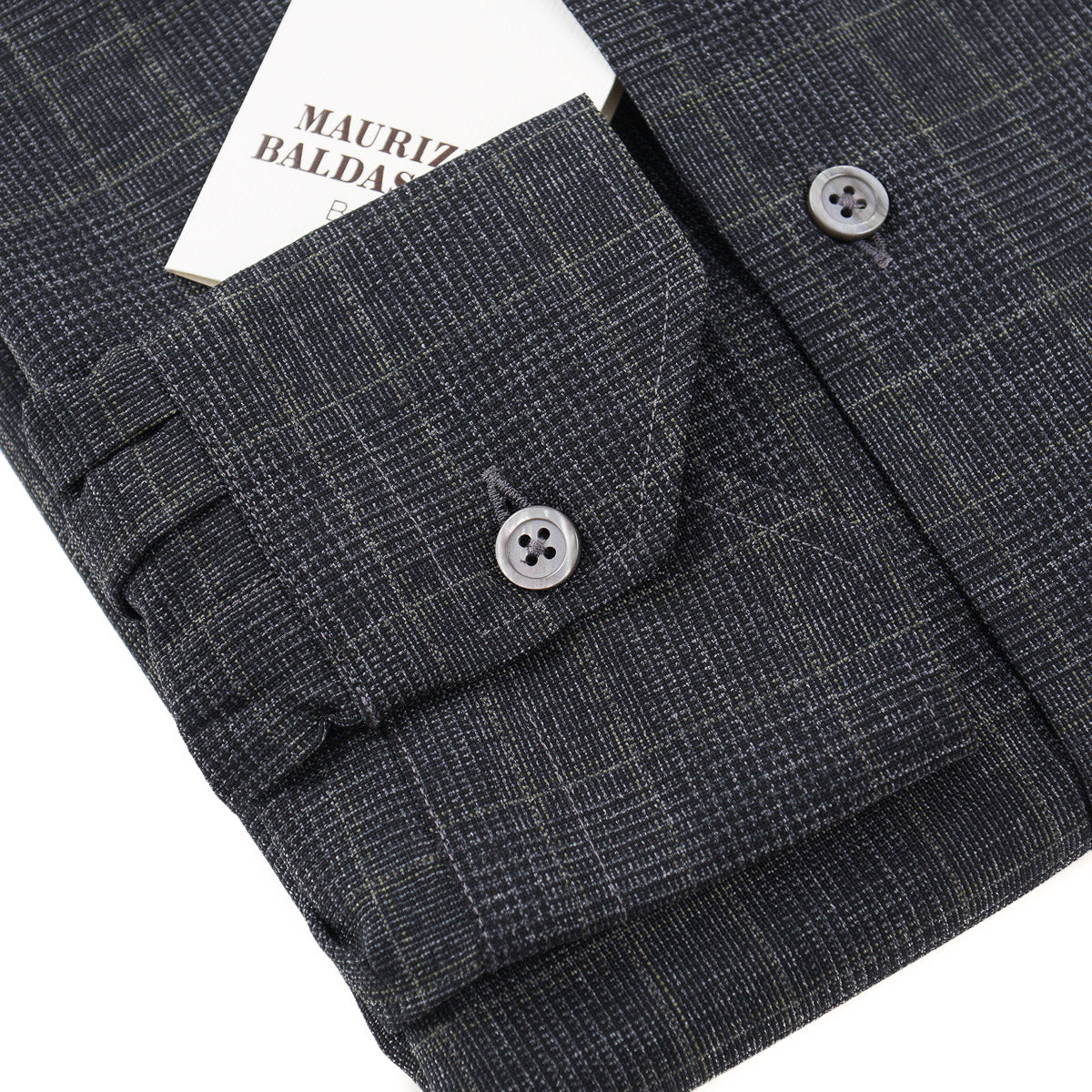 Maurizio Baldassari Lightweight Wool Shirt - Top Shelf Apparel