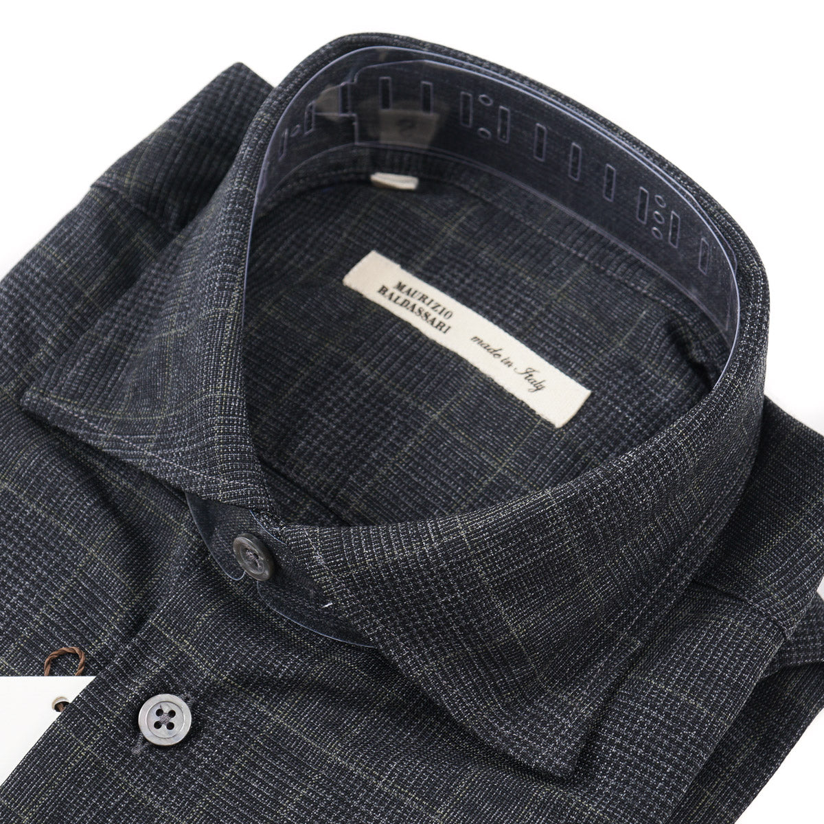 Maurizio Baldassari Lightweight Wool Shirt - Top Shelf Apparel
