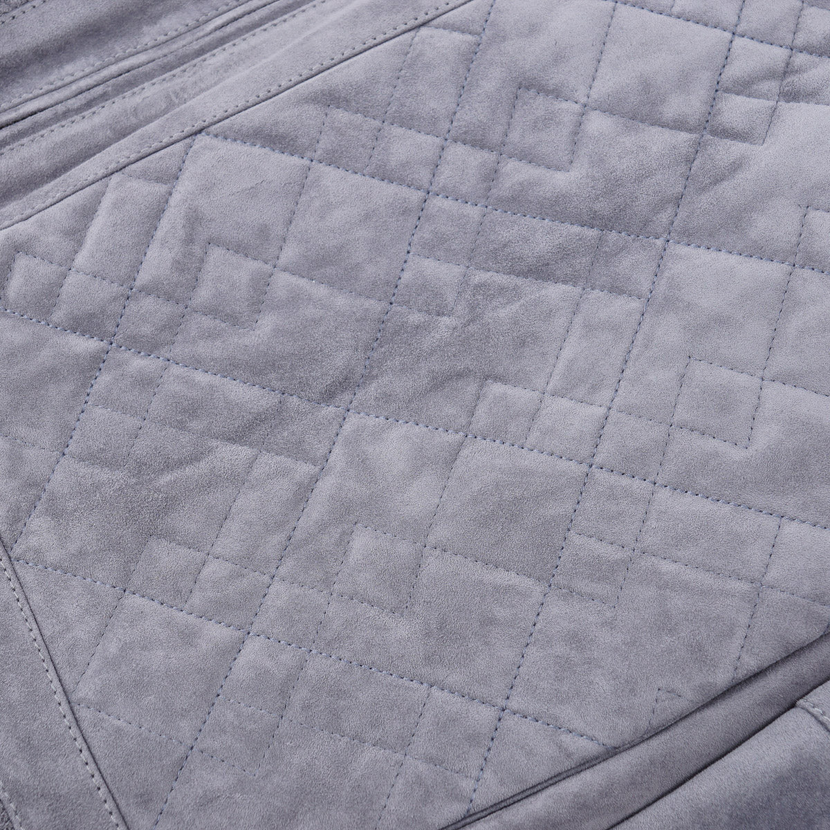 Brett Johnson Quilted Suede Bomber Jacket - Top Shelf Apparel