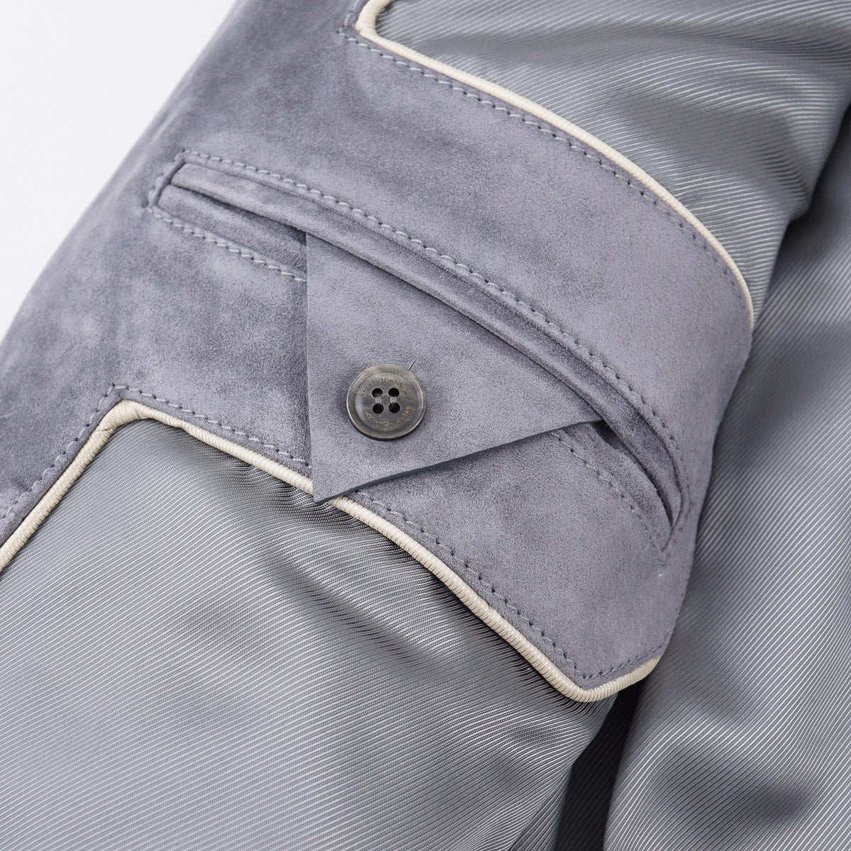 Brett Johnson Quilted Suede Bomber Jacket - Top Shelf Apparel