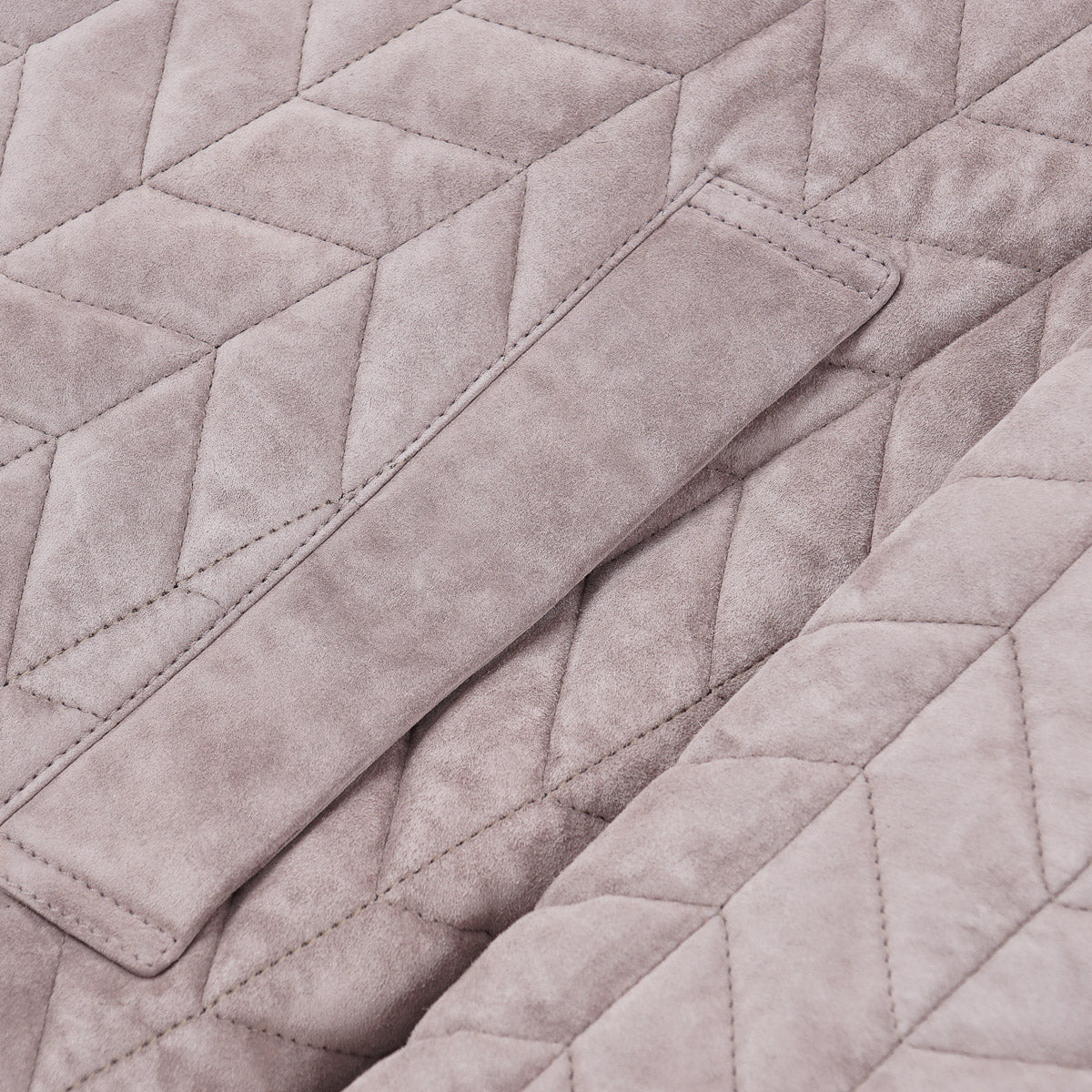 Brett Johnson Quilted Suede Bomber Jacket - Top Shelf Apparel