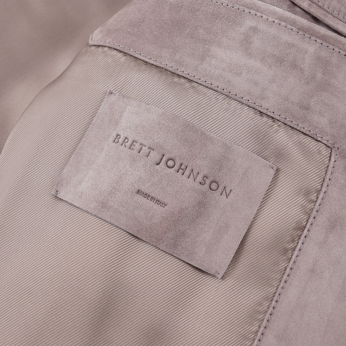 Brett Johnson Quilted Suede Bomber Jacket - Top Shelf Apparel