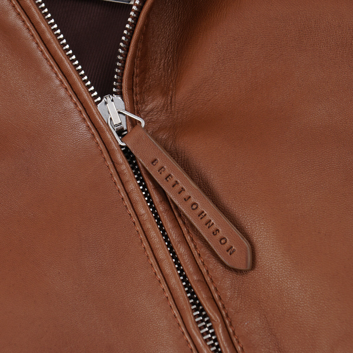 Brett Johnson Nappa Leather Hooded Jacket - Top Shelf Apparel