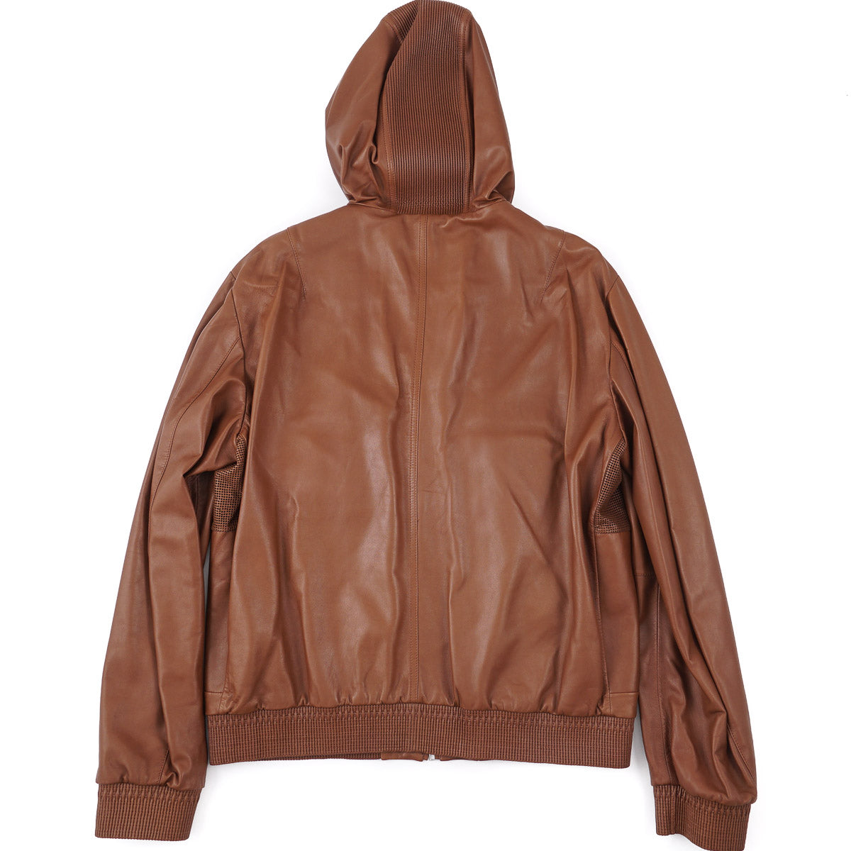 Brett Johnson Nappa Leather Hooded Jacket - Top Shelf Apparel