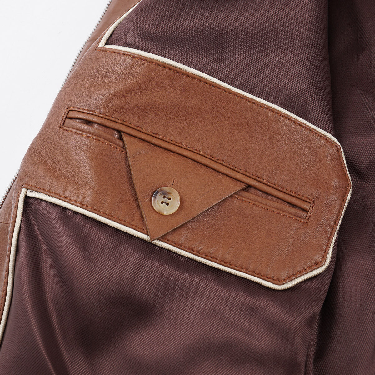 Brett Johnson Nappa Leather Hooded Jacket - Top Shelf Apparel