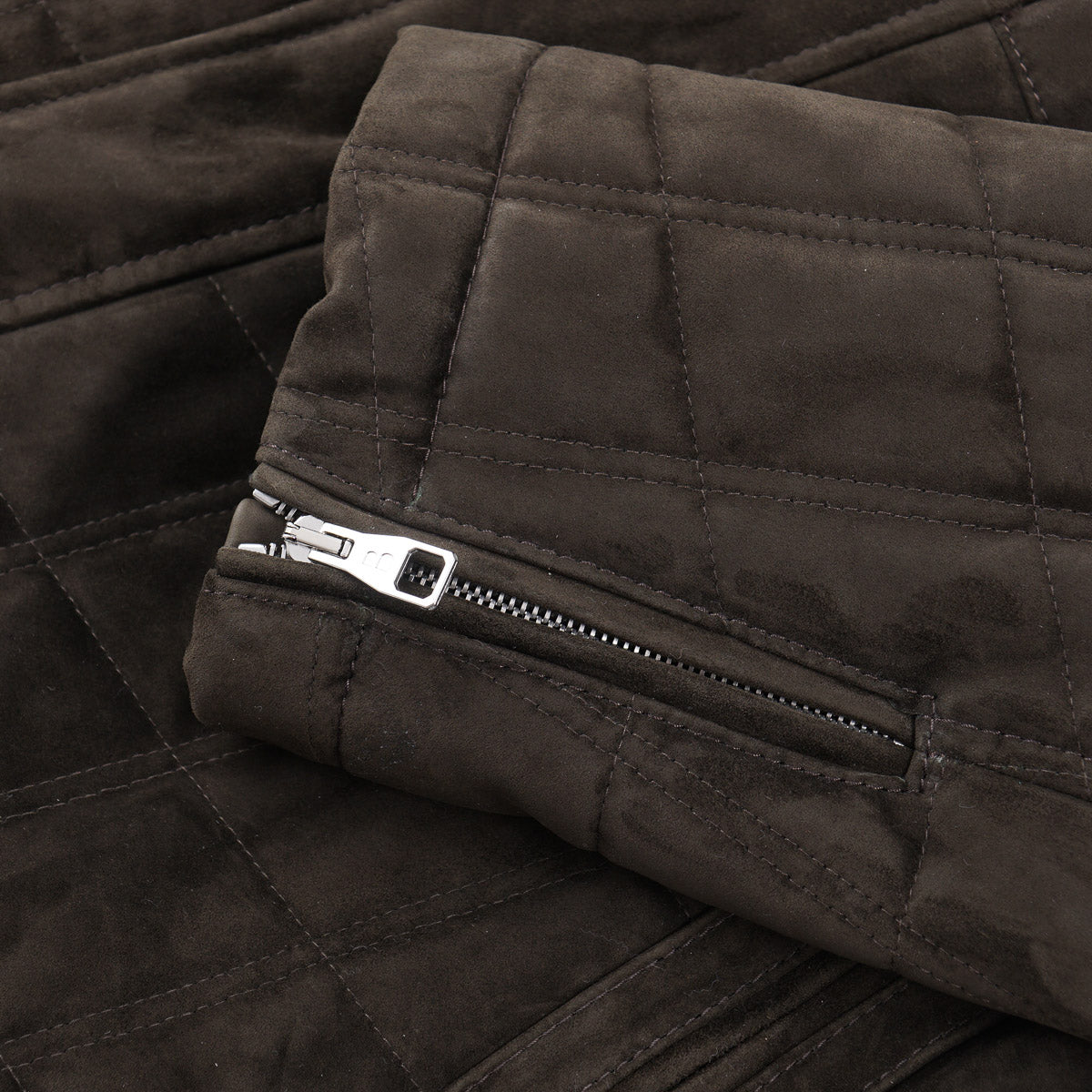 Brett Johnson Quilted Suede Field Jacket - Top Shelf Apparel