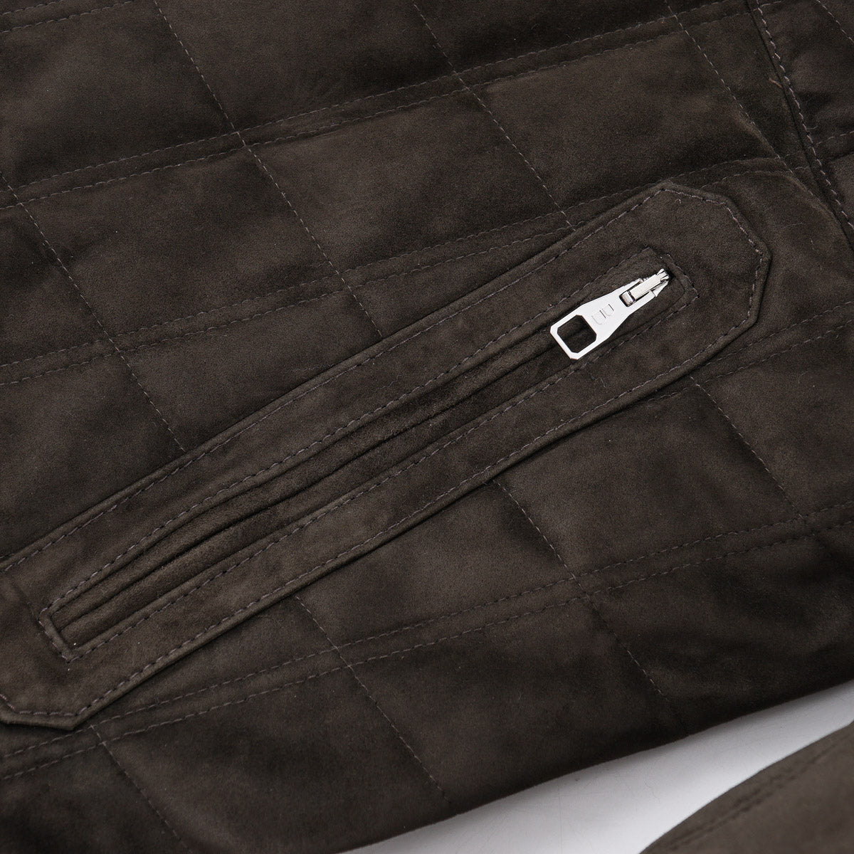 Brett Johnson Quilted Suede Field Jacket - Top Shelf Apparel