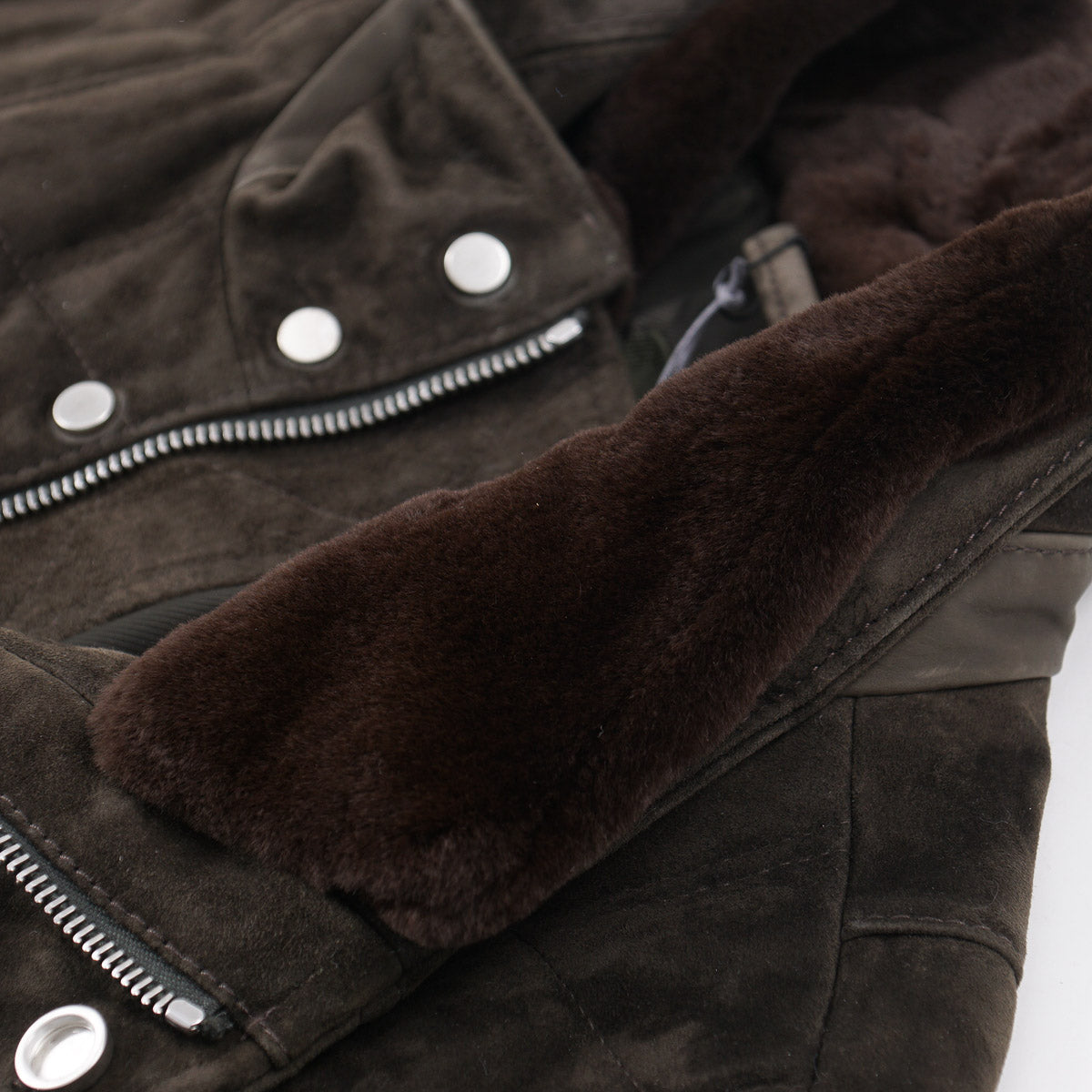 Brett Johnson Quilted Suede Field Jacket - Top Shelf Apparel