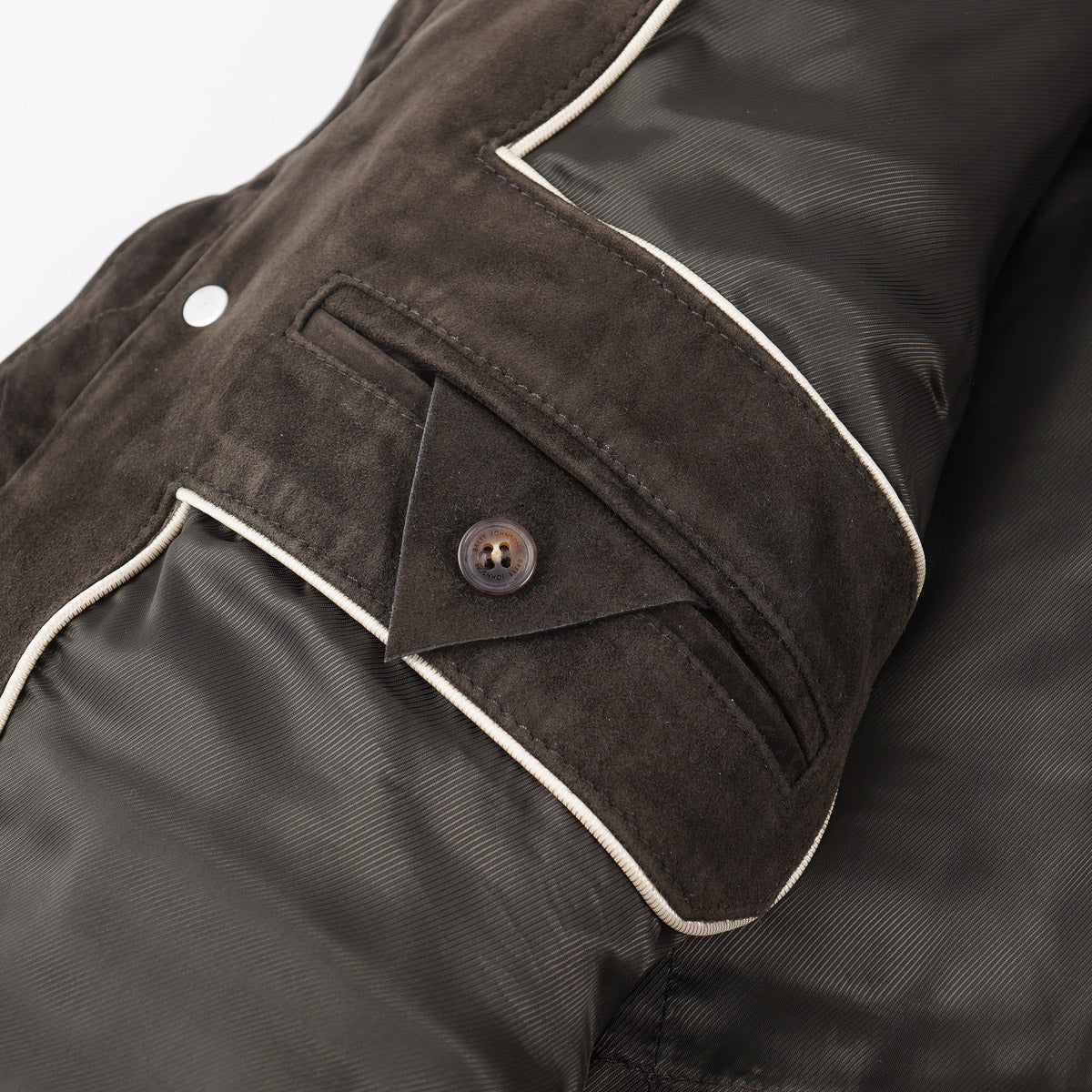 Brett Johnson Quilted Suede Field Jacket - Top Shelf Apparel