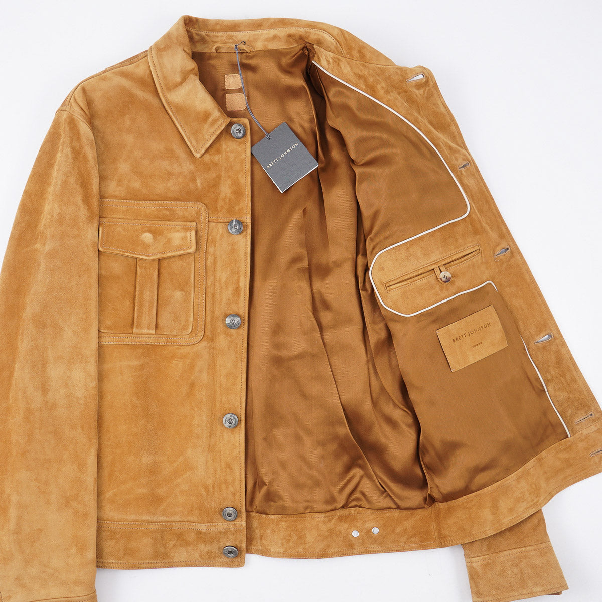 Brett Johnson 'Sedona' Calf Suede Jacket - Top Shelf Apparel