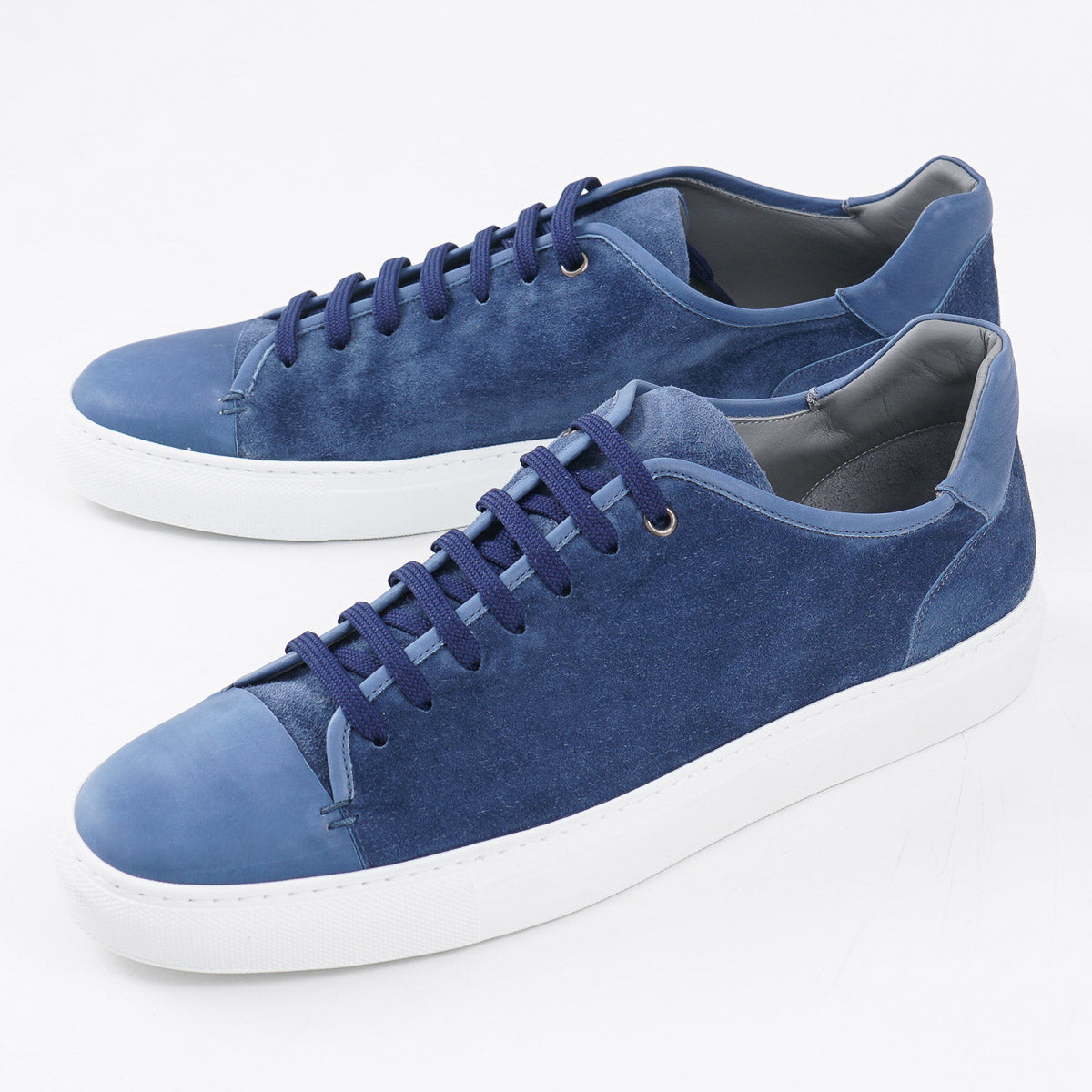 Brett Johnson Suede Low-Top Sneakers - Top Shelf Apparel