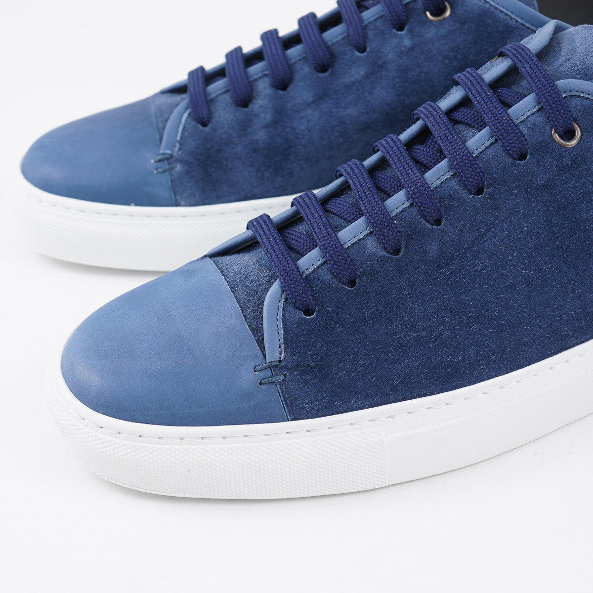 Brett Johnson Suede Low-Top Sneakers - Top Shelf Apparel