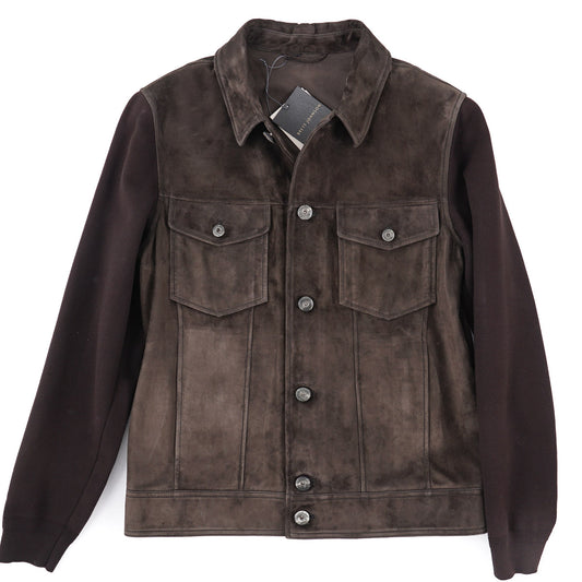 Brett Johnson 'Sedona' Suede and Knit Jacket - Top Shelf Apparel