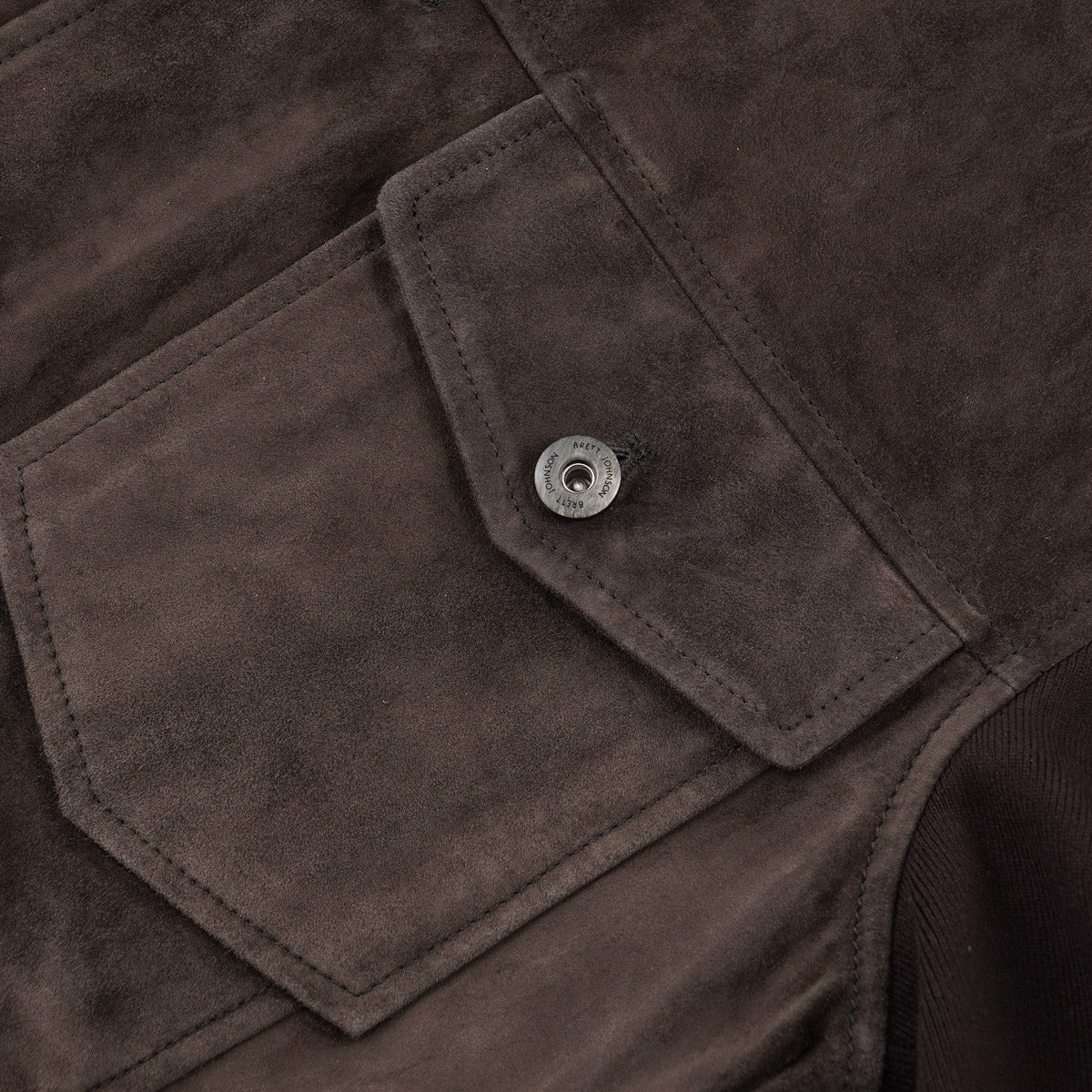 Brett Johnson 'Sedona' Suede and Knit Jacket - Top Shelf Apparel